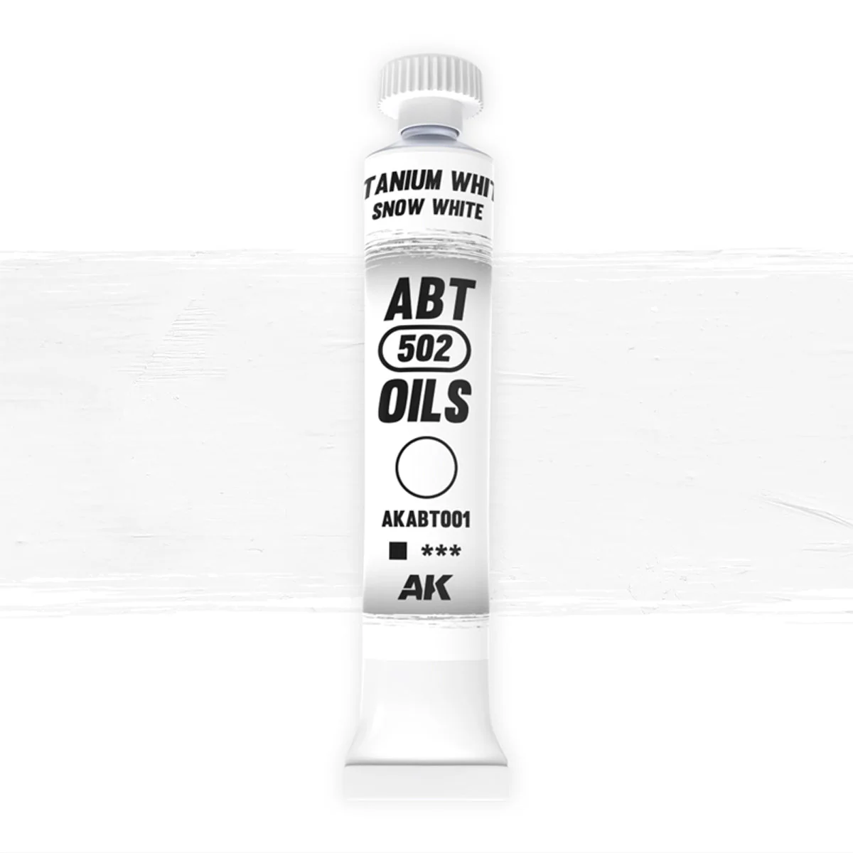 Abteilung 502 Oil Paint - Titanium White / Snow White (AKABT001)