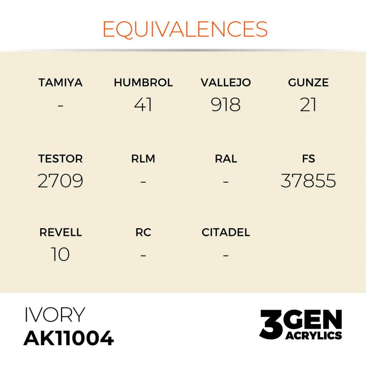AK Interactive 3G - Ivory 17ml (AK11004) - Image 3