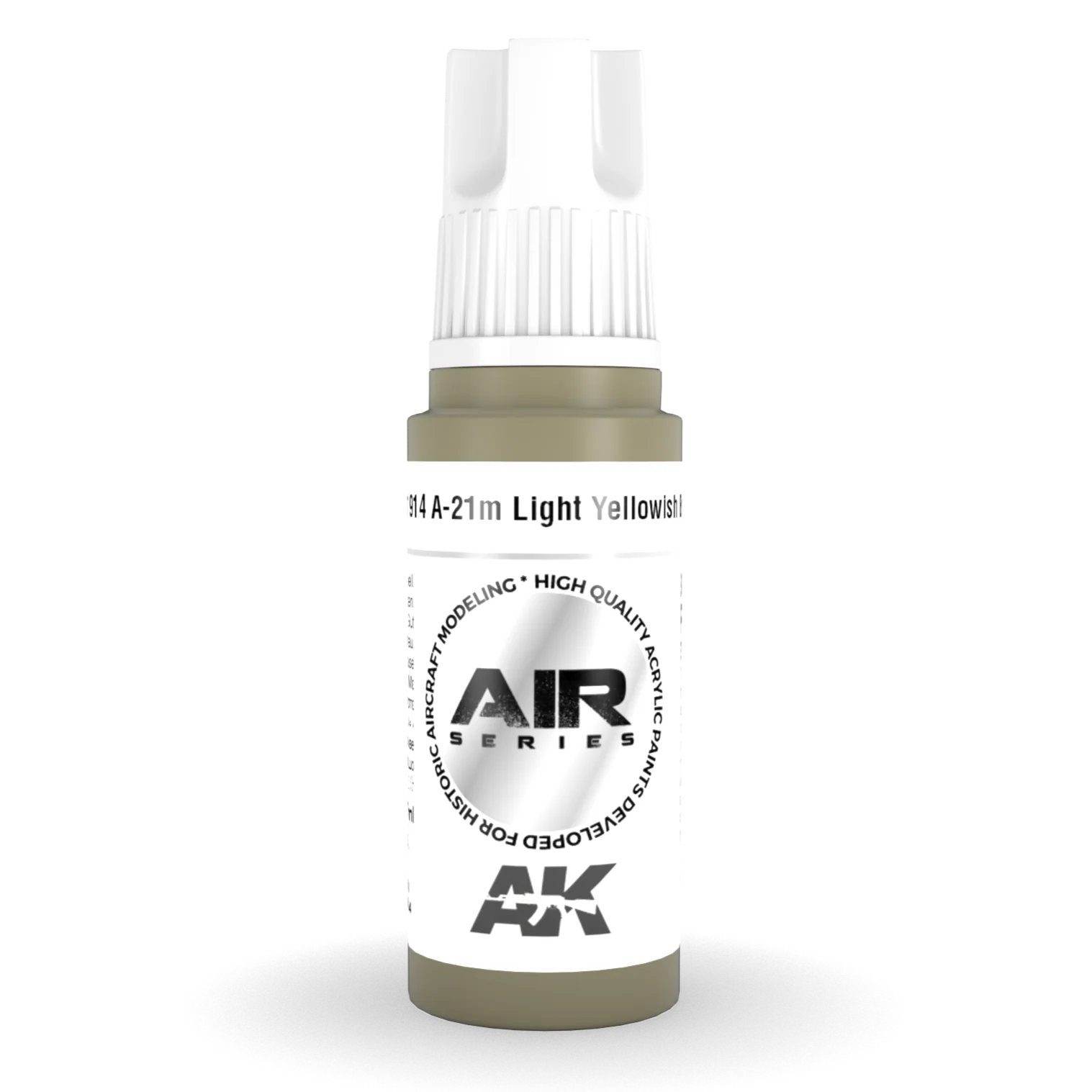 AK Interactive 3rd Gen Acrylic A-21m Light Yellowish Brown (AK11914)
