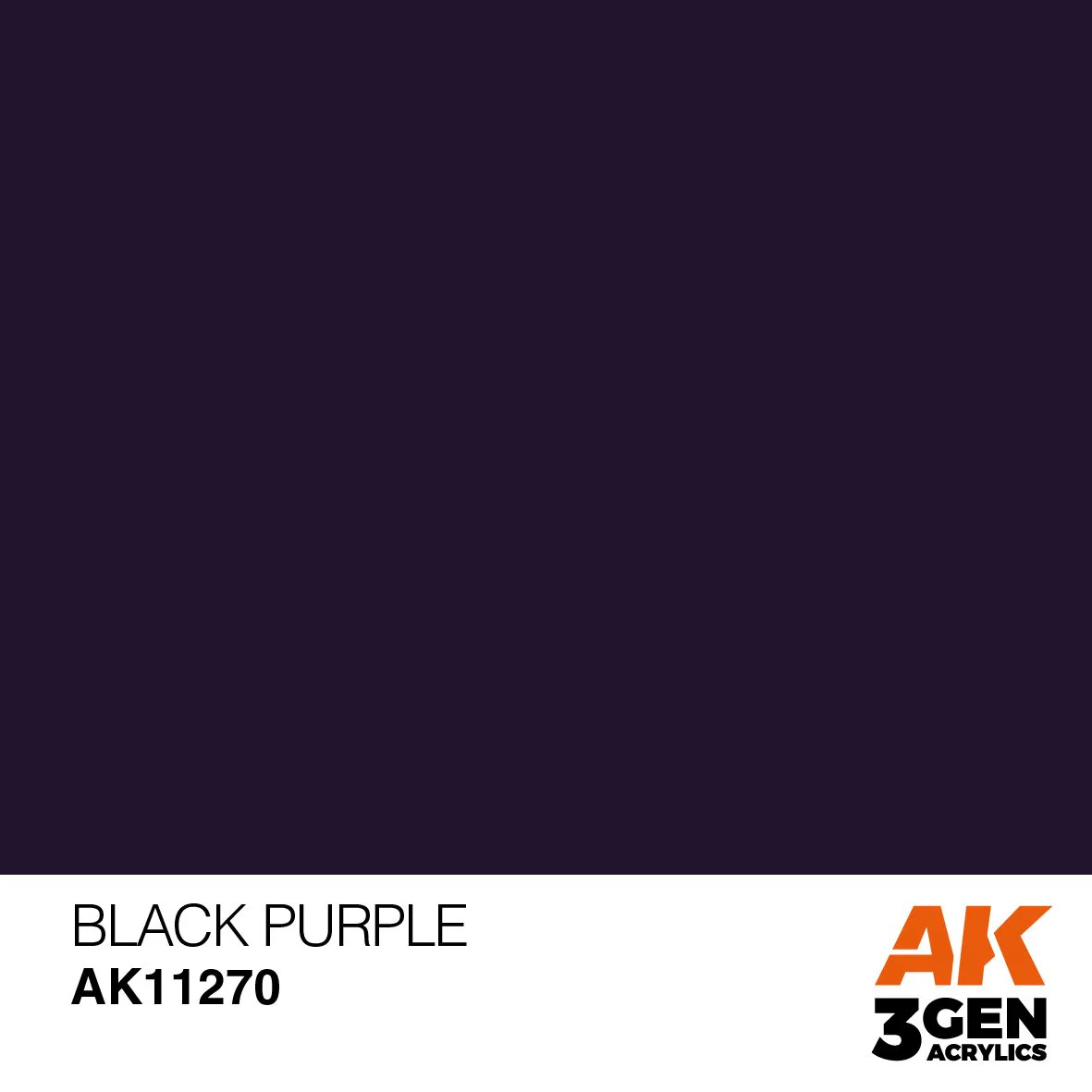 AK Interactive 3rd Gen Acrylic - Black Purple Color Punch (AK11270) - Image 2