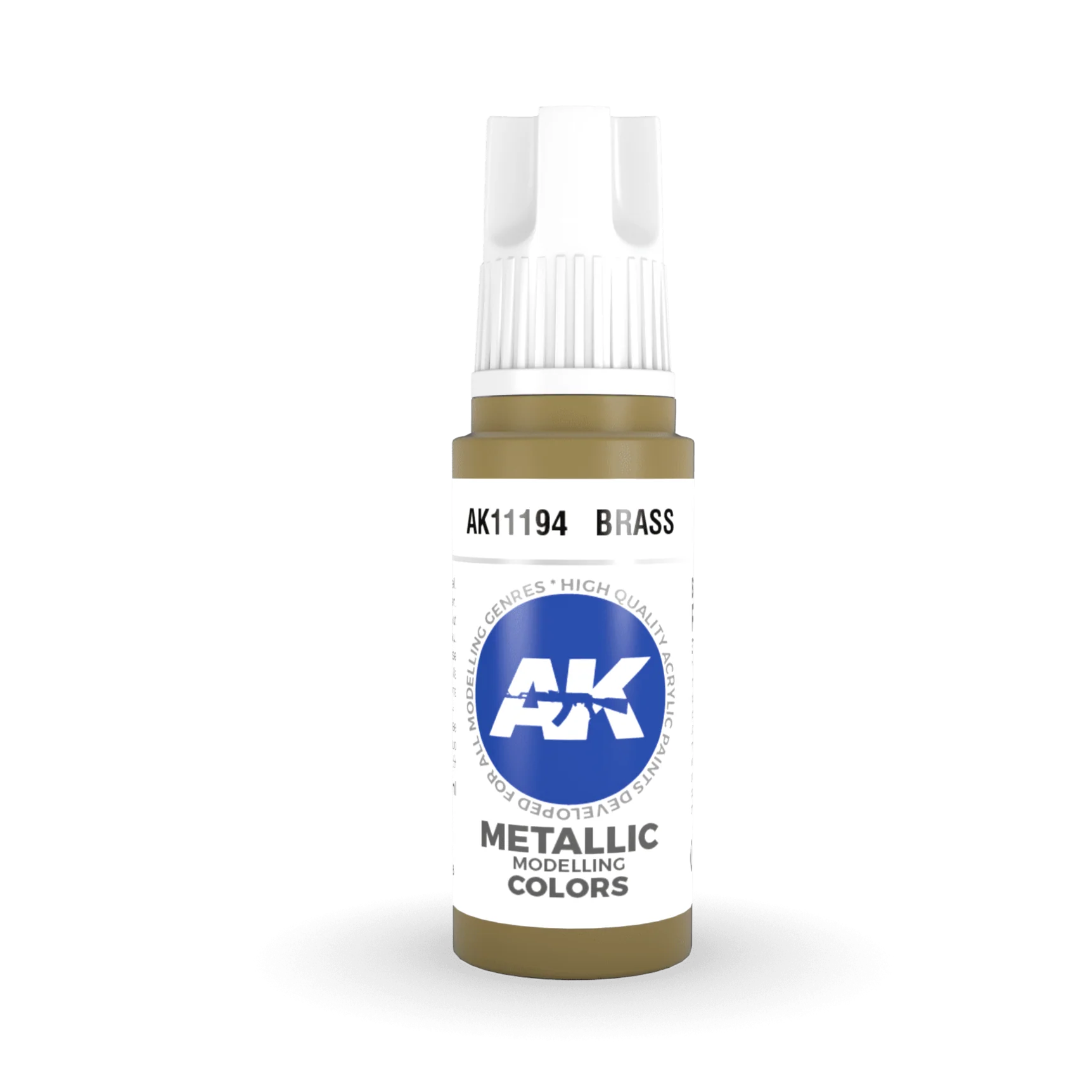 AK Interactive 3rd Gen Acrylic - Brass 17ml (AK11194)