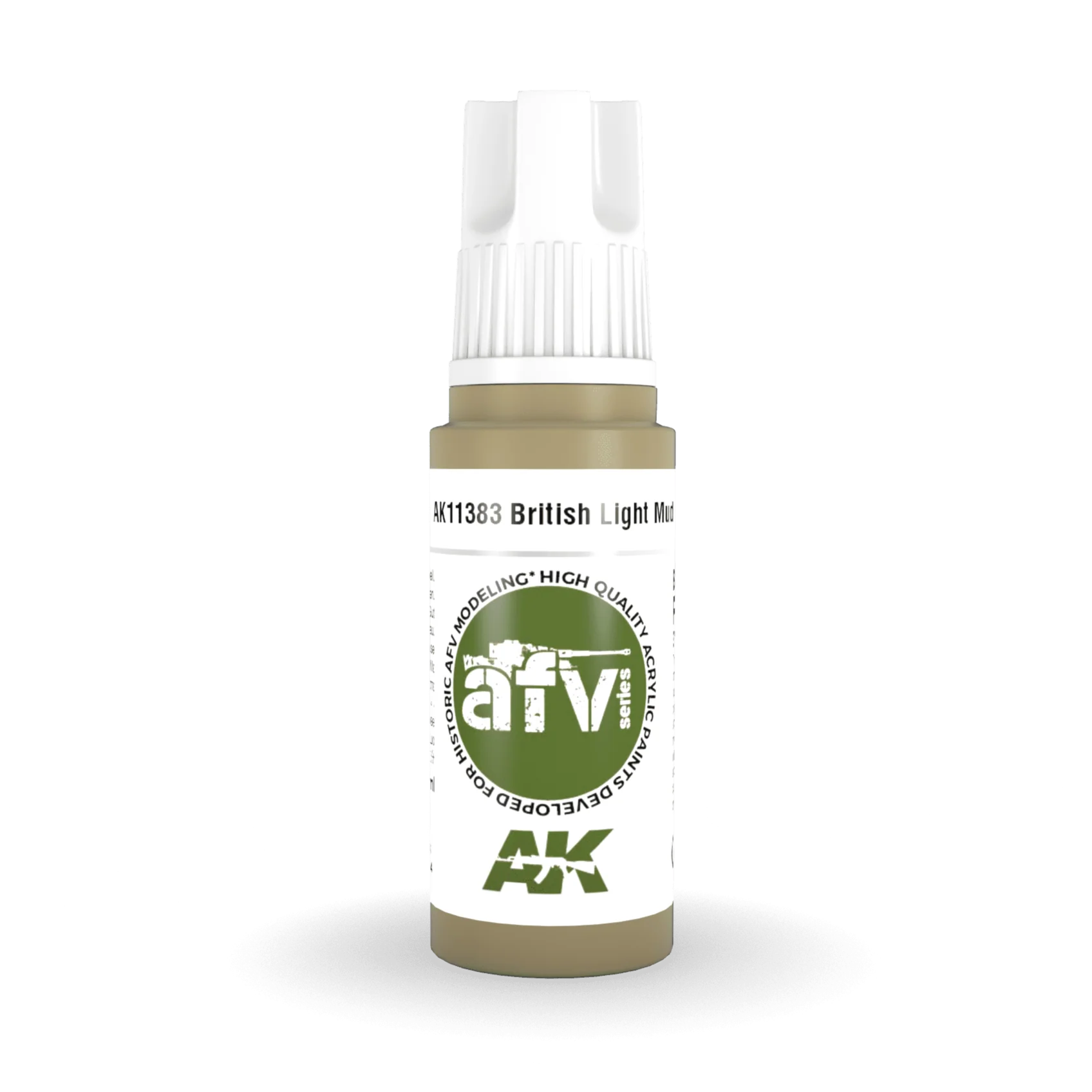 AK Interactive 3rd Gen Acrylic - British Light Mud 17ml (AK11383)