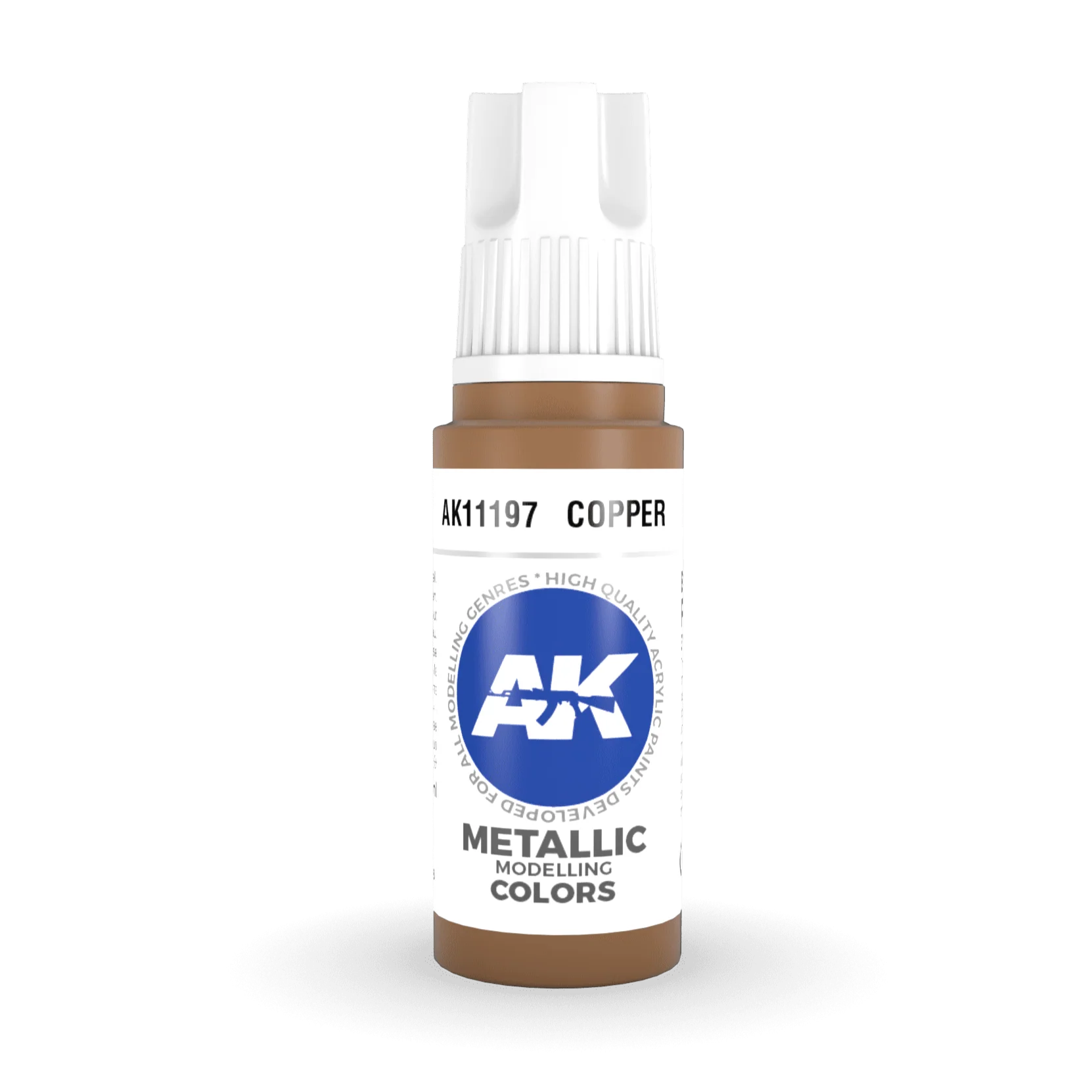 AK Interactive 3rd Gen Acrylic - Copper 17ml (AK11197)