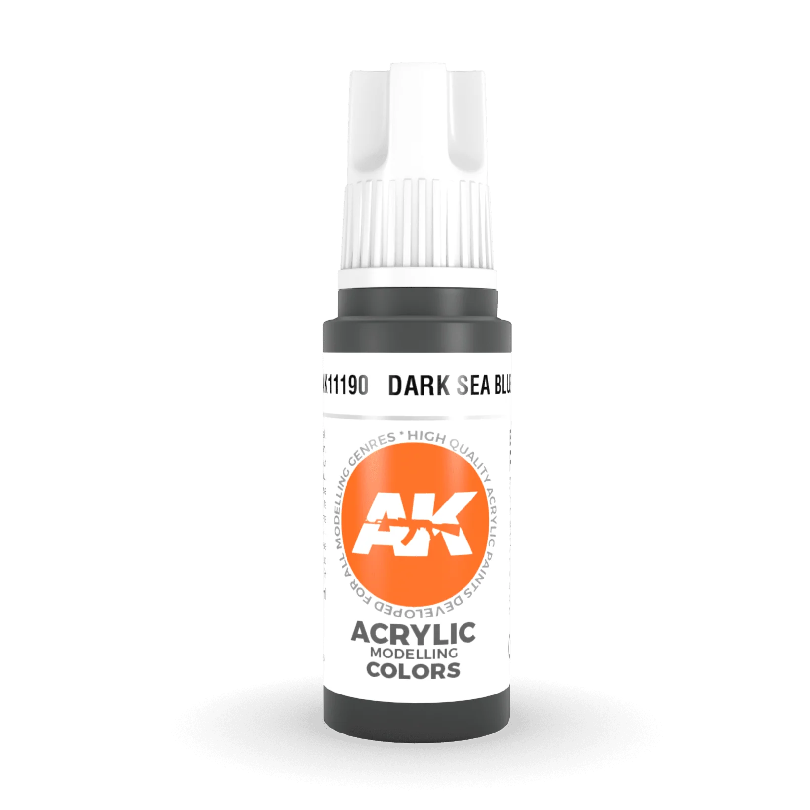AK Interactive 3rd Gen Acrylic - Dark Sea Blue 17ml (AK11190)