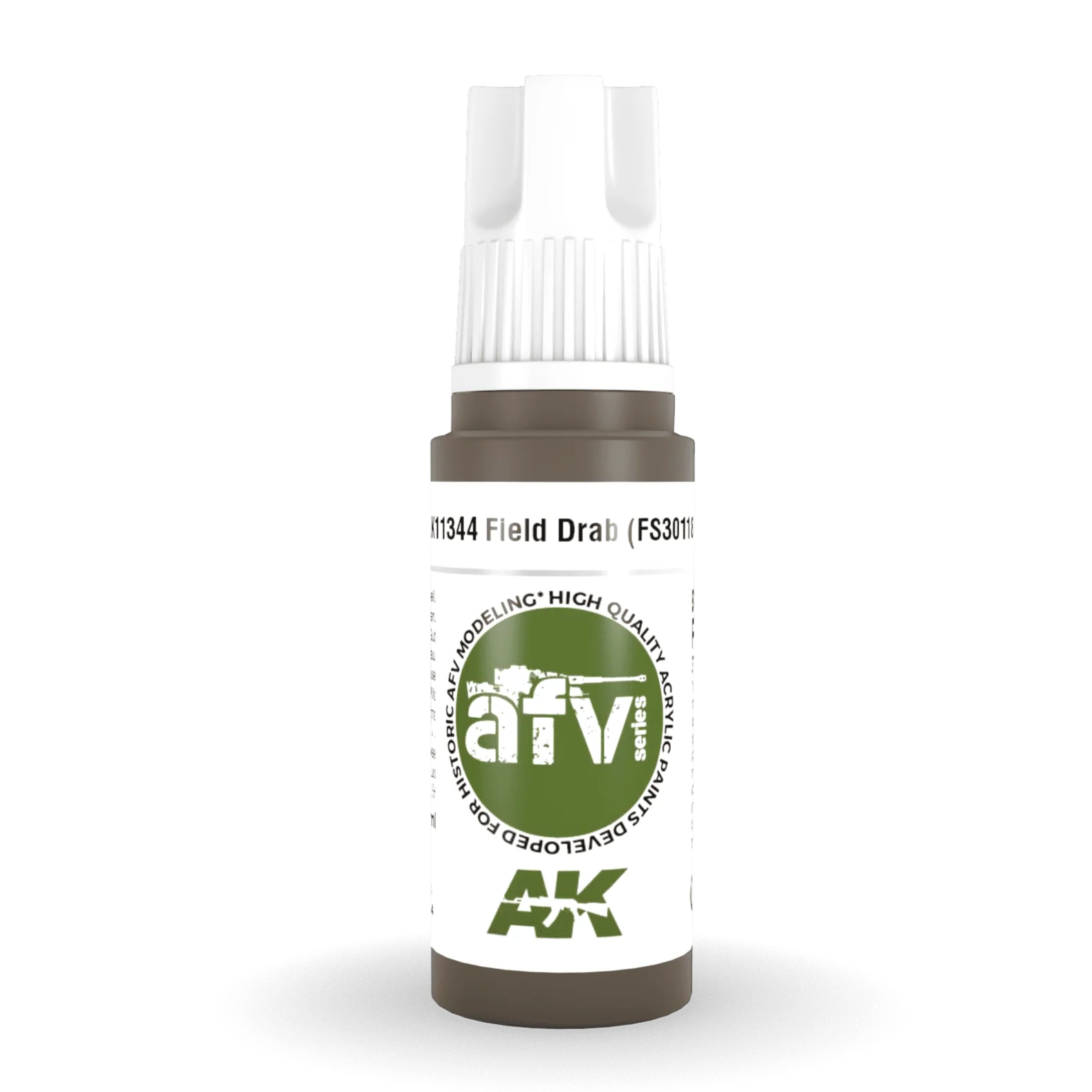 AK Interactive 3rd Gen Acrylic - Field Drab (FS30118) 17ml (AK11344)