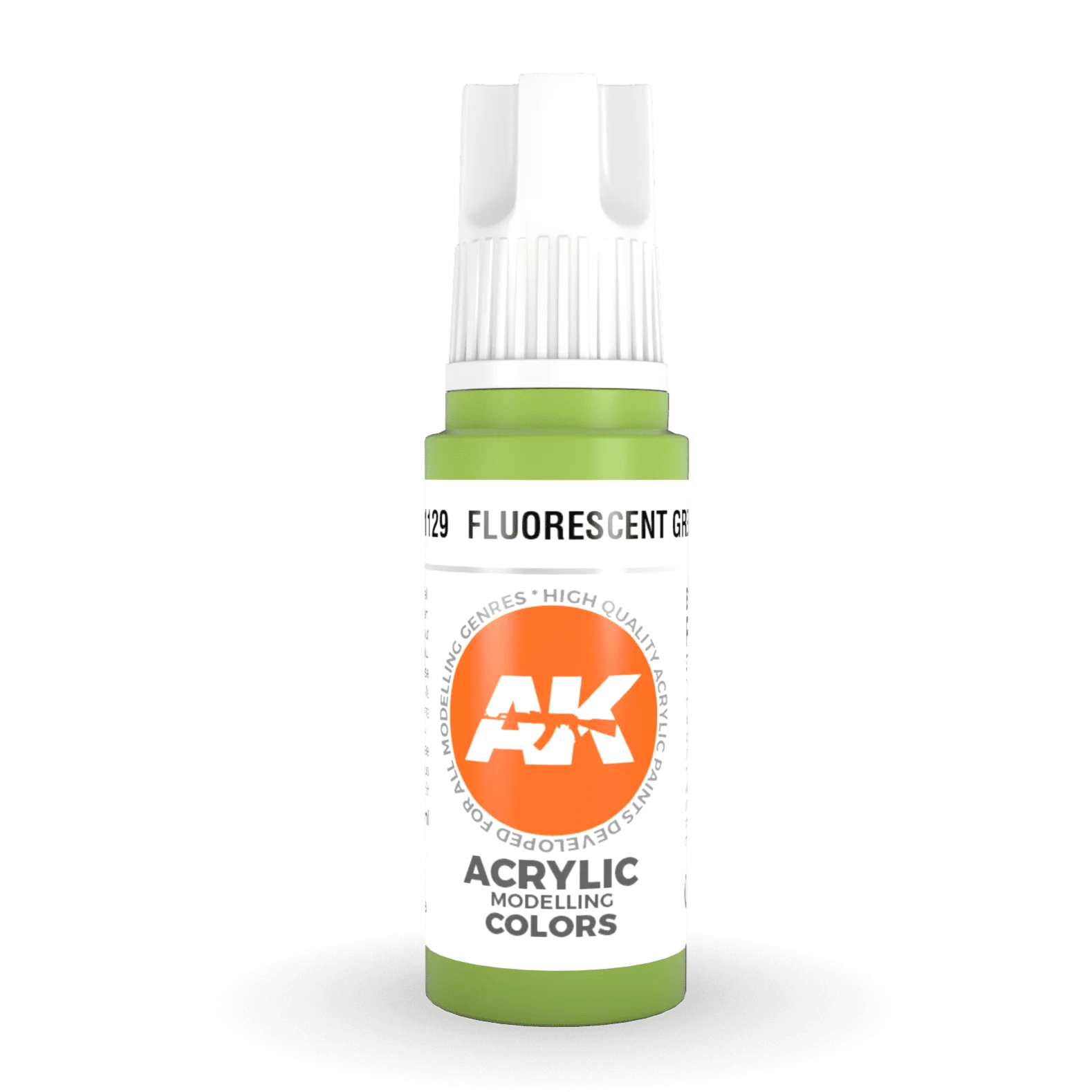 AK Interactive 3rd Gen Acrylic - Fluorescent Green 17ml (AK11129)