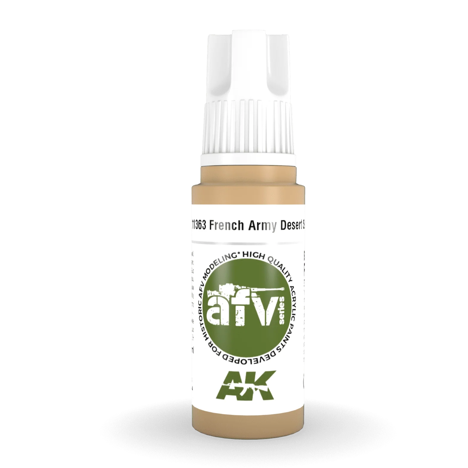 AK Interactive 3rd Gen Acrylic - French Army Desert Sand 17ml (AK11363)