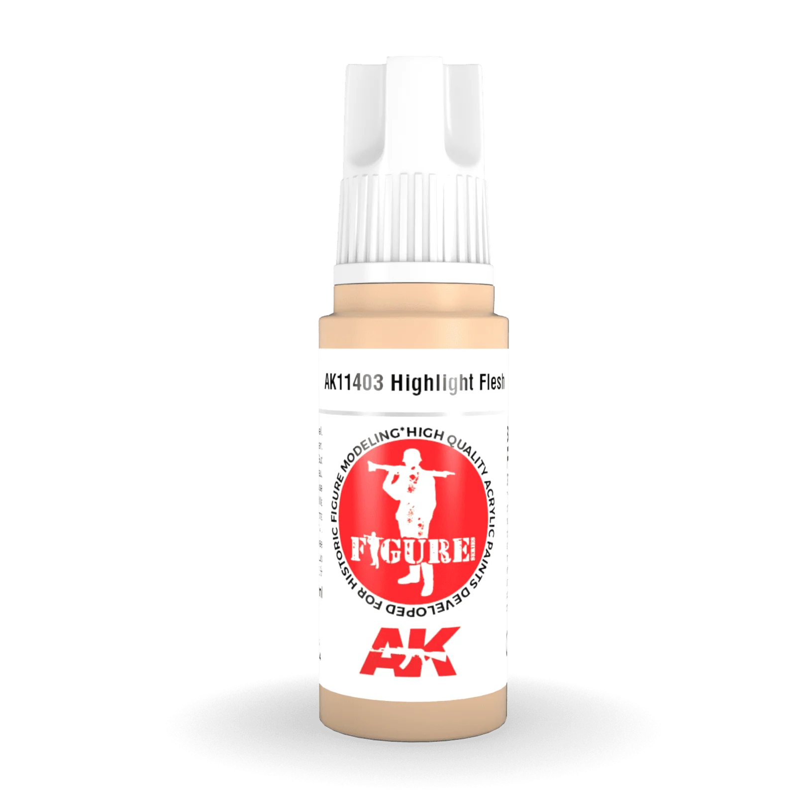 AK Interactive 3rd Gen Acrylic - Highlight Flesh 17ml (AK11403)