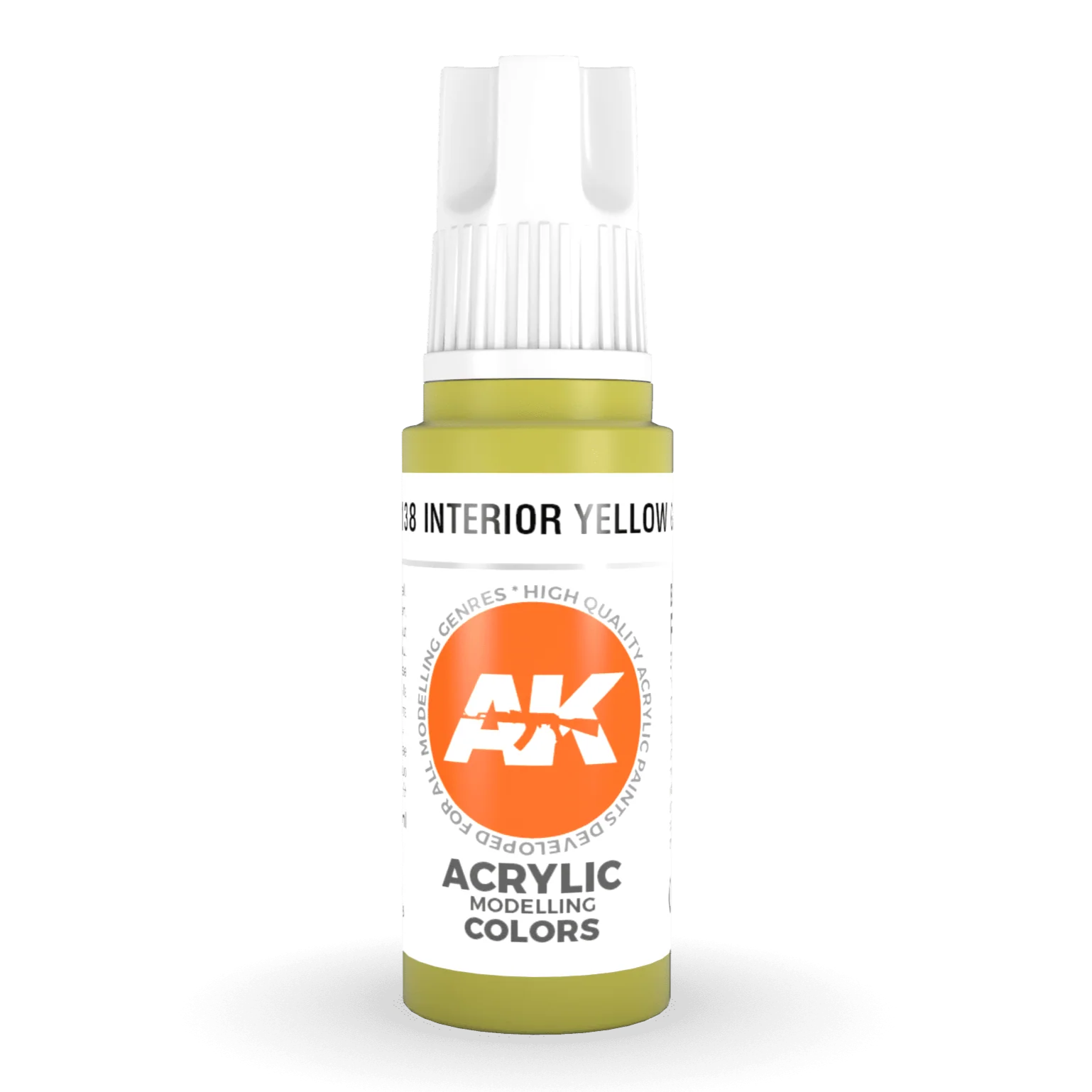 AK Interactive 3rd Gen Acrylic - Interior Yellow Green (Was Pear Green) 17ml (AK11138)