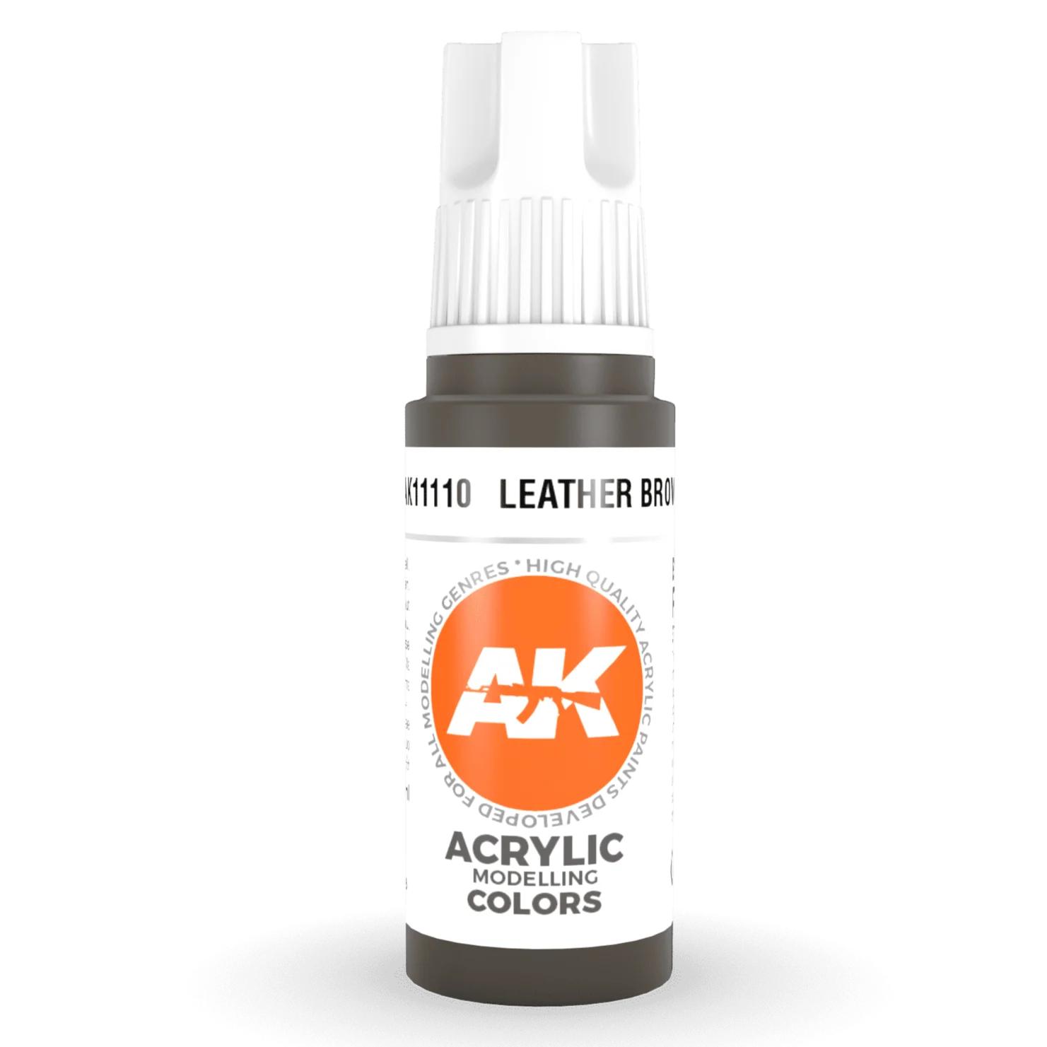 AK Interactive 3rd Gen Acrylic - Leather Brown 17ml (AK11110)