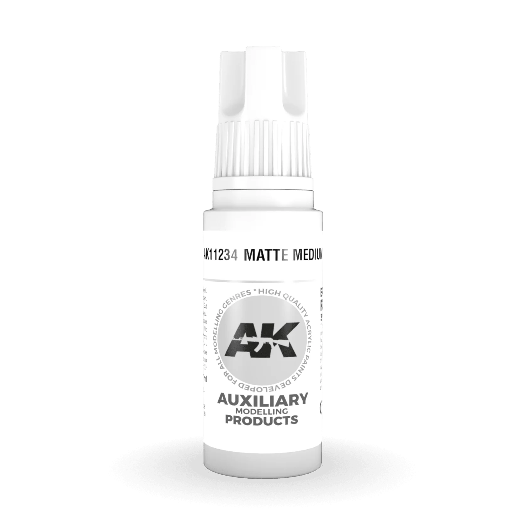 AK Interactive 3rd Gen Acrylic - Matte Medium 17ml (AK11234)