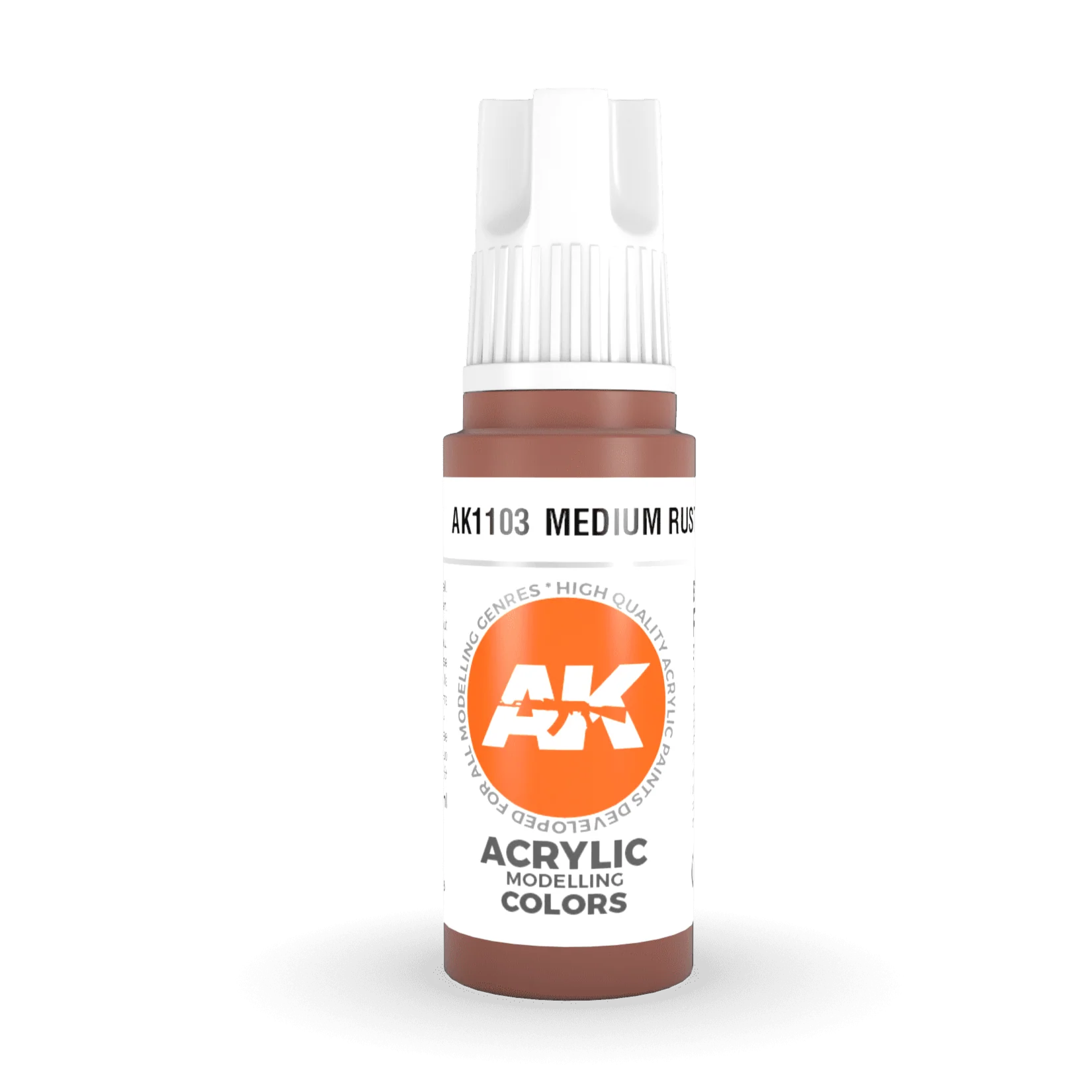 AK Interactive 3rd Gen Acrylic - Medium Rust 17ml (AK11103)