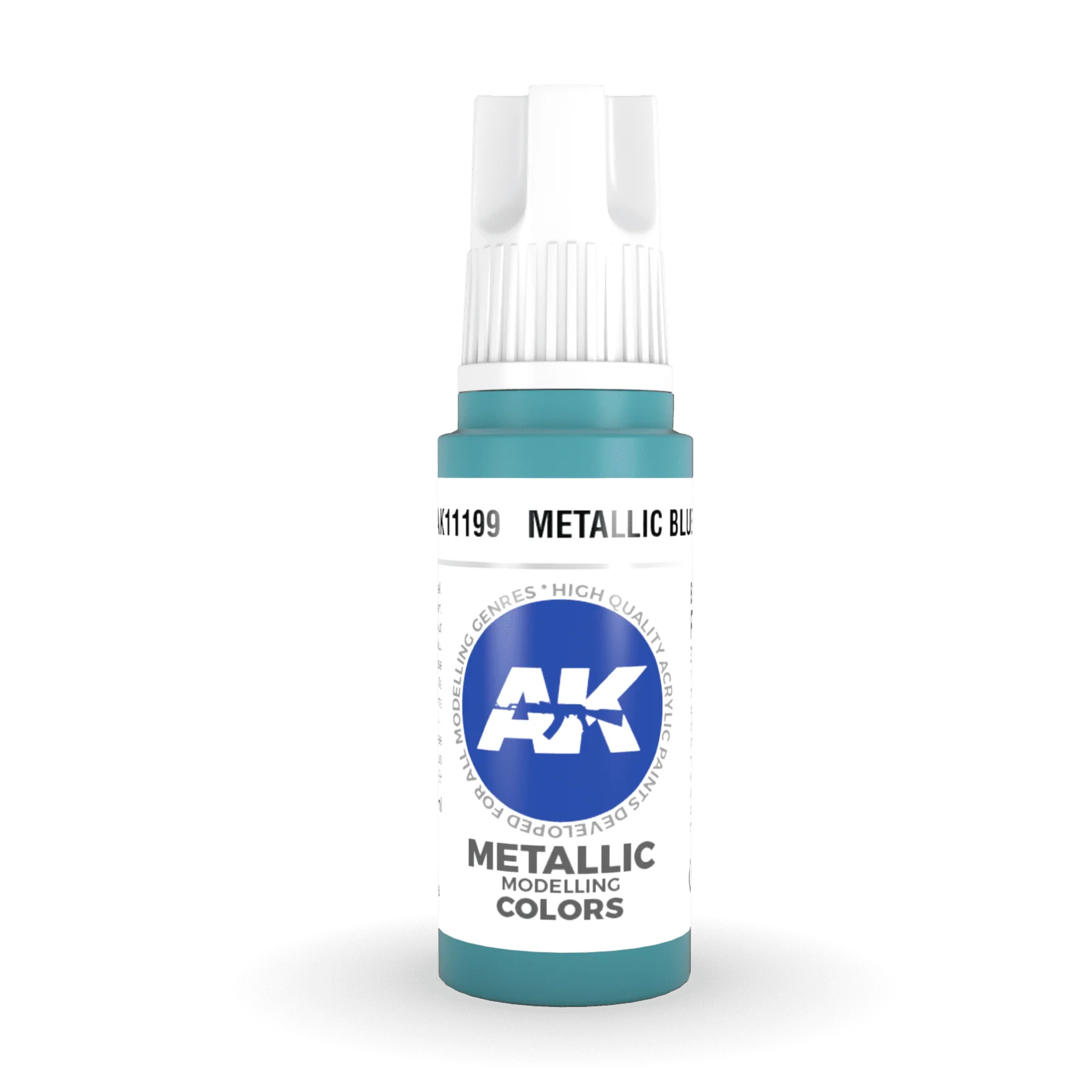 AK Interactive 3rd Gen Acrylic - Metallic Blue 17ml (AK11199)