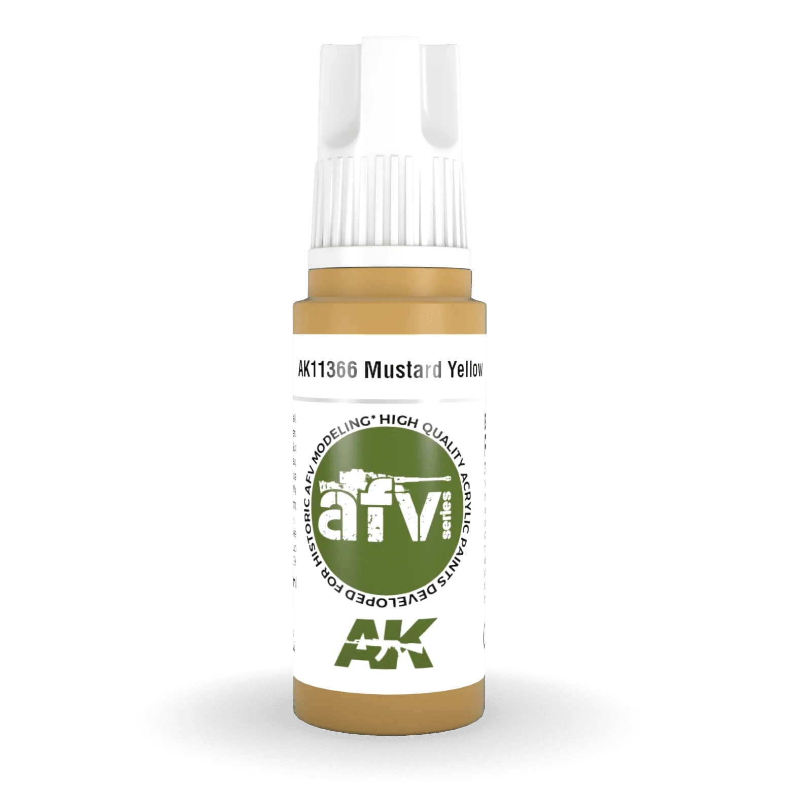 AK Interactive 3rd Gen Acrylic - Mustard Yellow 17ml (AK11366)