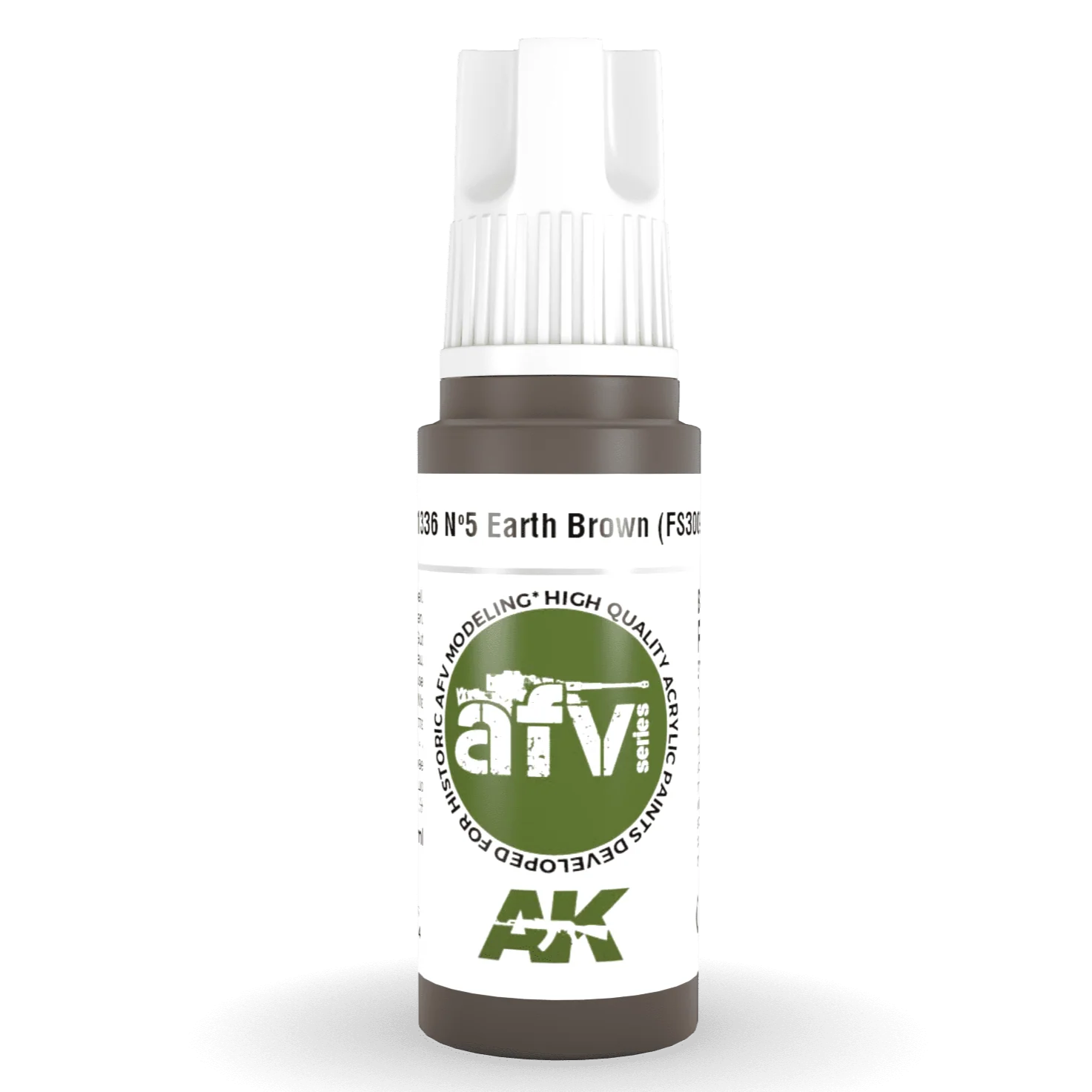 AK Interactive 3rd Gen Acrylic - Nº5 Earth Brown (FS30099) 17ml (AK11336)