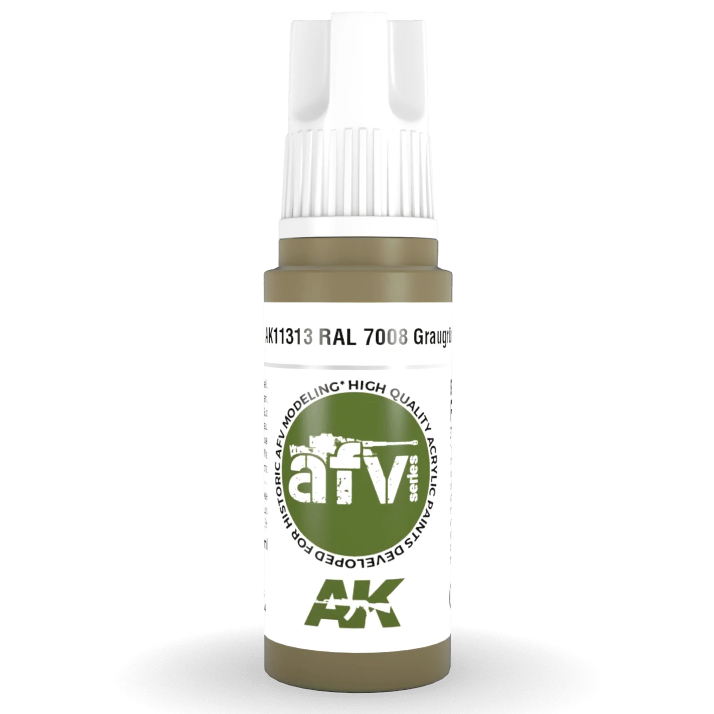 AK Interactive 3rd Gen Acrylic - RAL 7008 Graugrün 17ml (AK11313)