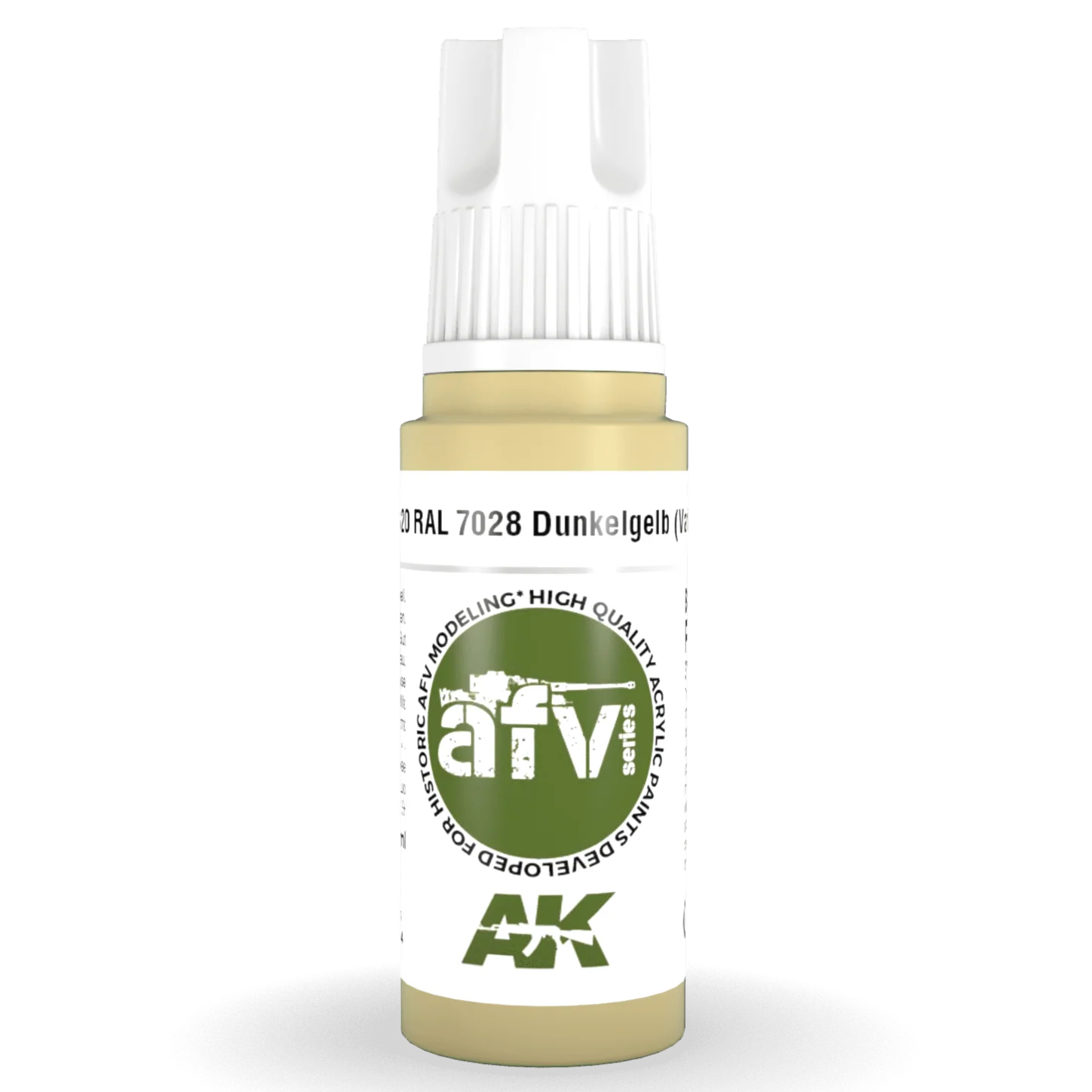 AK Interactive 3rd Gen Acrylic - RAL 7028 Dunkelgelb (Variant) 17ml (AK11320)