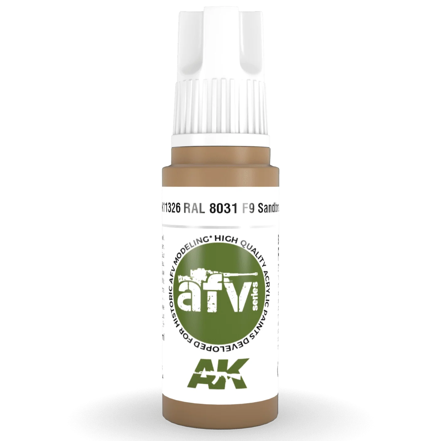 AK Interactive 3rd Gen Acrylic - RAL 8031 F9 Sandbraun 17ml (AK11326)