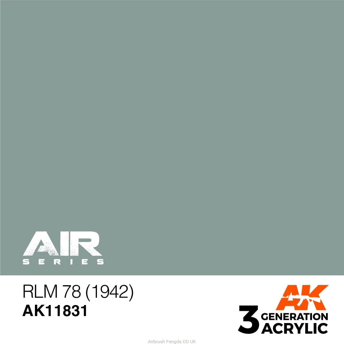 AK Interactive 3rd GEN Acrylic RLM 78 (1942) (AK11831) - Image 2