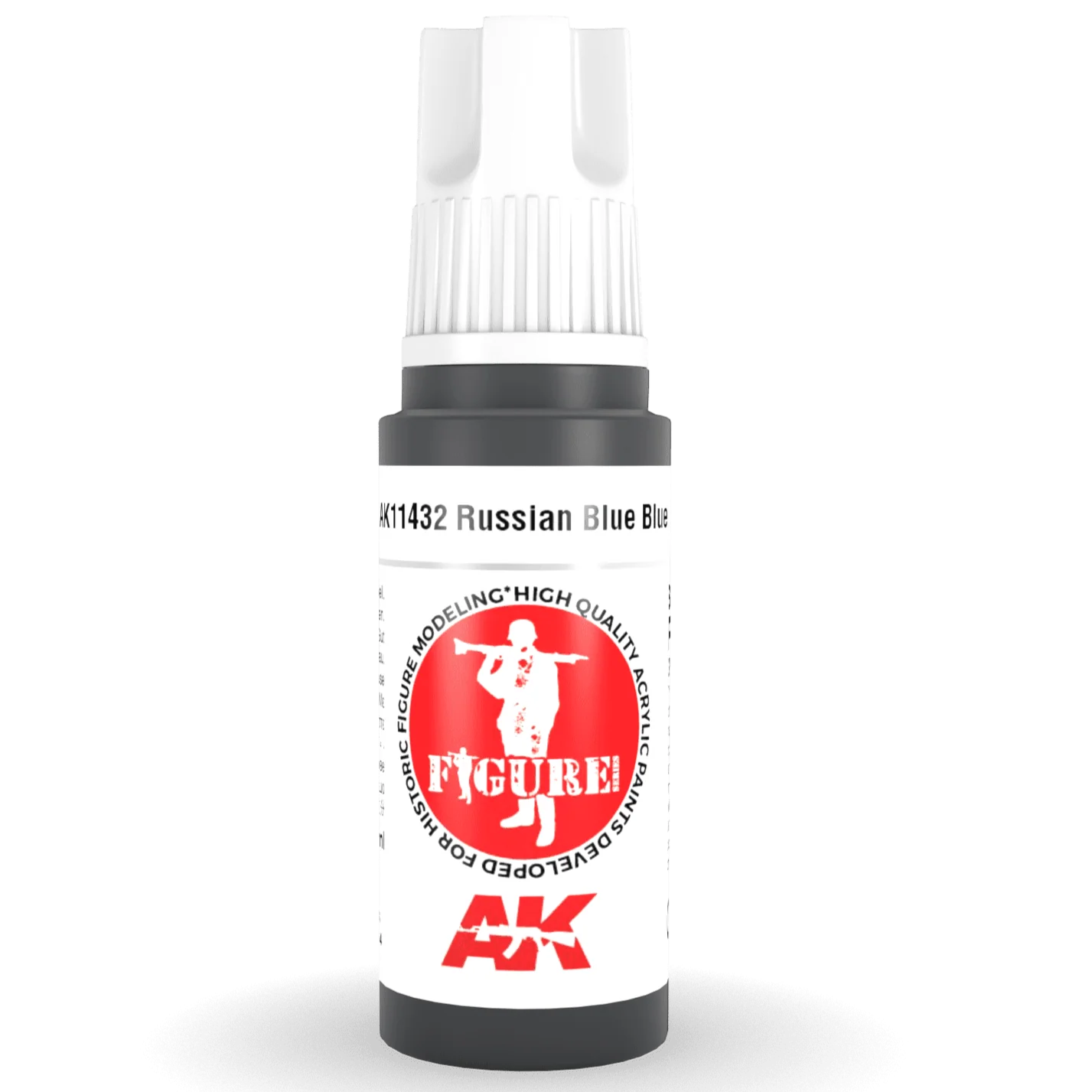 AK Interactive 3rd Gen Acrylic - Russian Blue Base 17ml (AK11432)