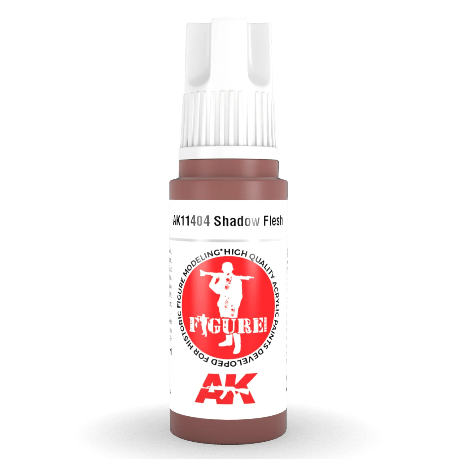 AK Interactive 3rd Gen Acrylic - Shadow Flesh 17ml (AK11404)