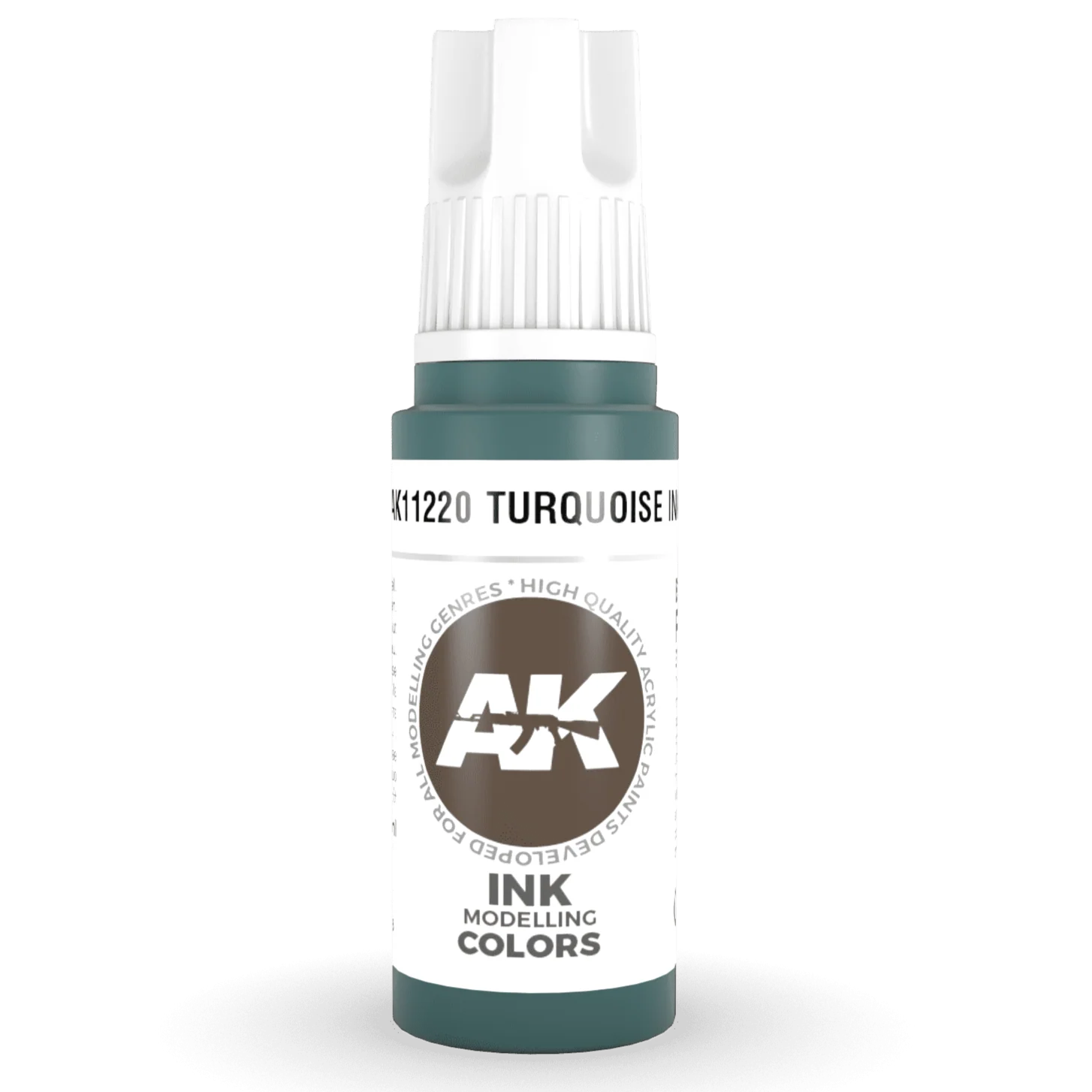 AK Interactive 3rd Gen Acrylic - Turquoise INK 17ml (AK11220)