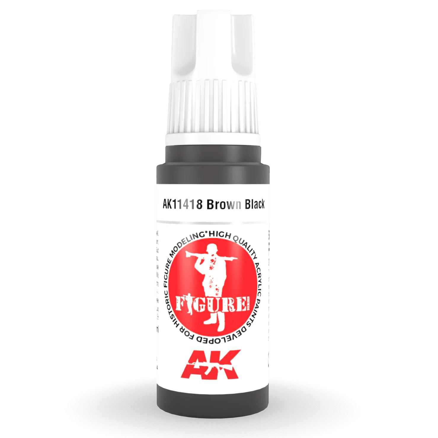 AK Interactive 3rd Gen Acrylic - Waffen Brown 17ml (AK11417)