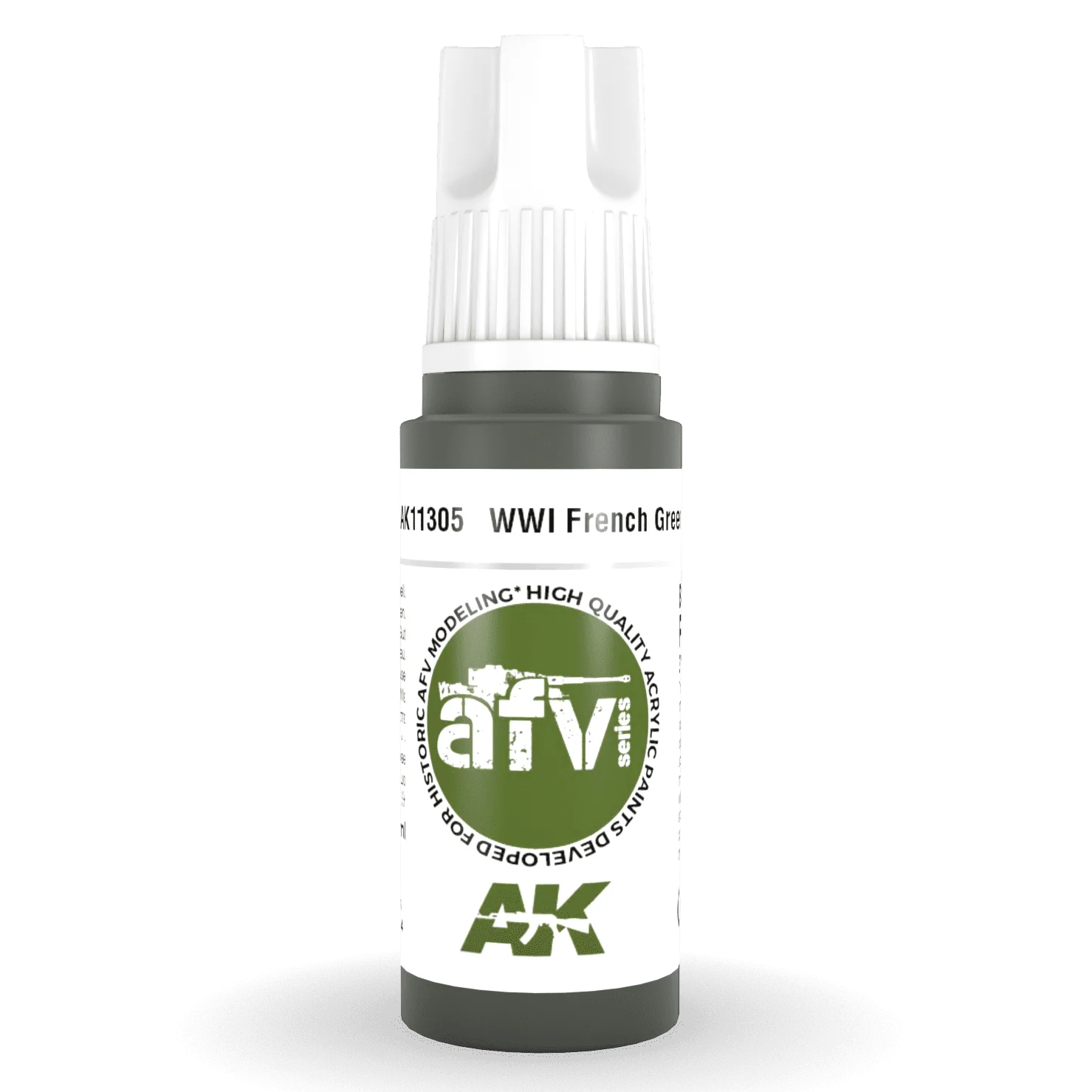 AK Interactive 3rd Gen Acrylic - WWI French Green 1 17ml (AK11305)