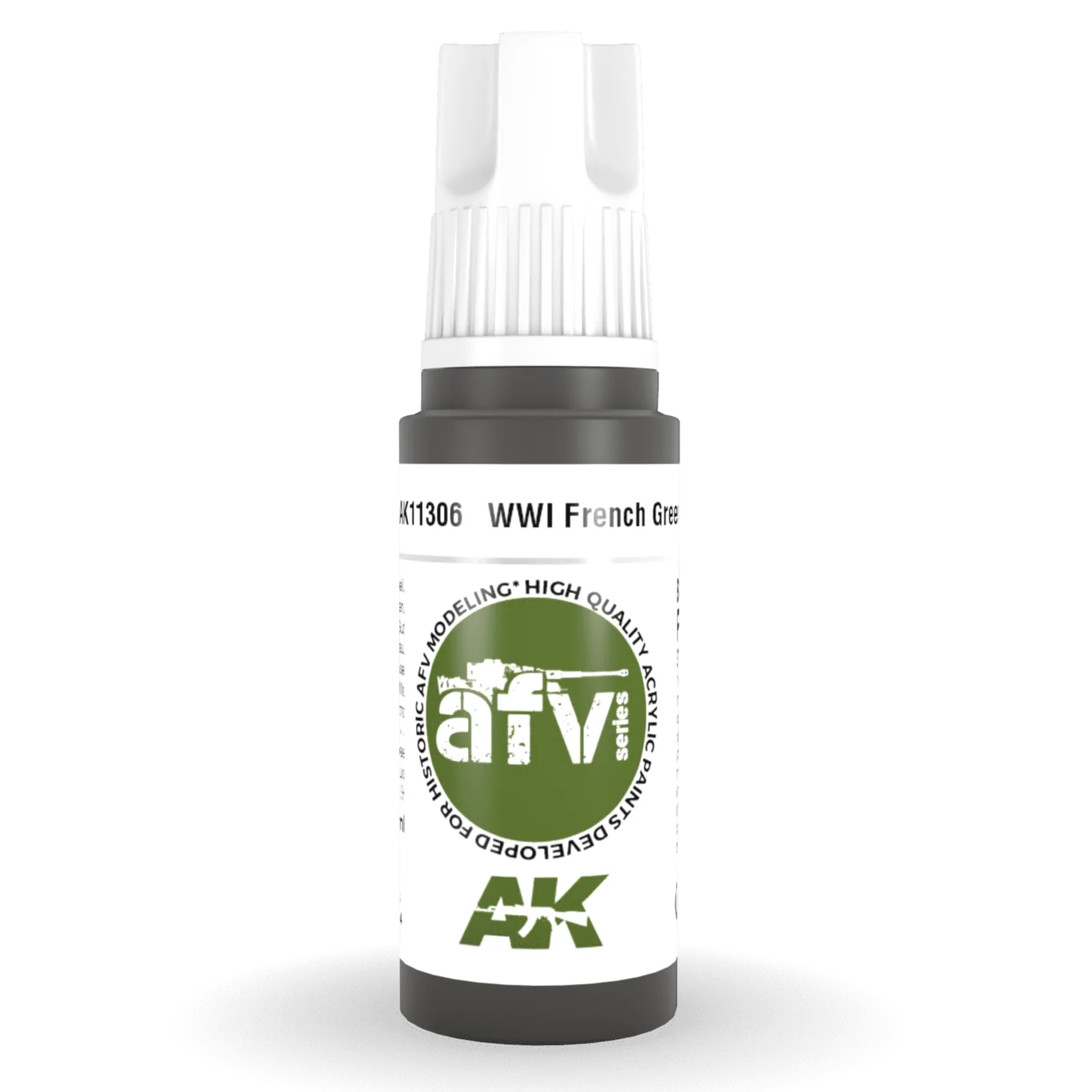 AK Interactive 3rd Gen Acrylic - WWI French Green 2 17ml (AK11306)