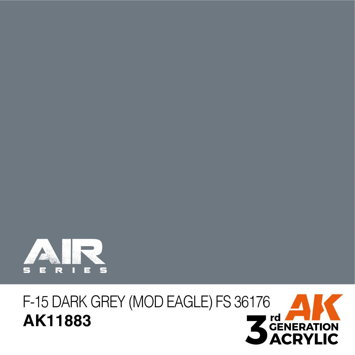 AK Interactive 3rd Gen F-15 Dark Grey (Mod Eagle) FS 36176 (AK11883) - Image 2