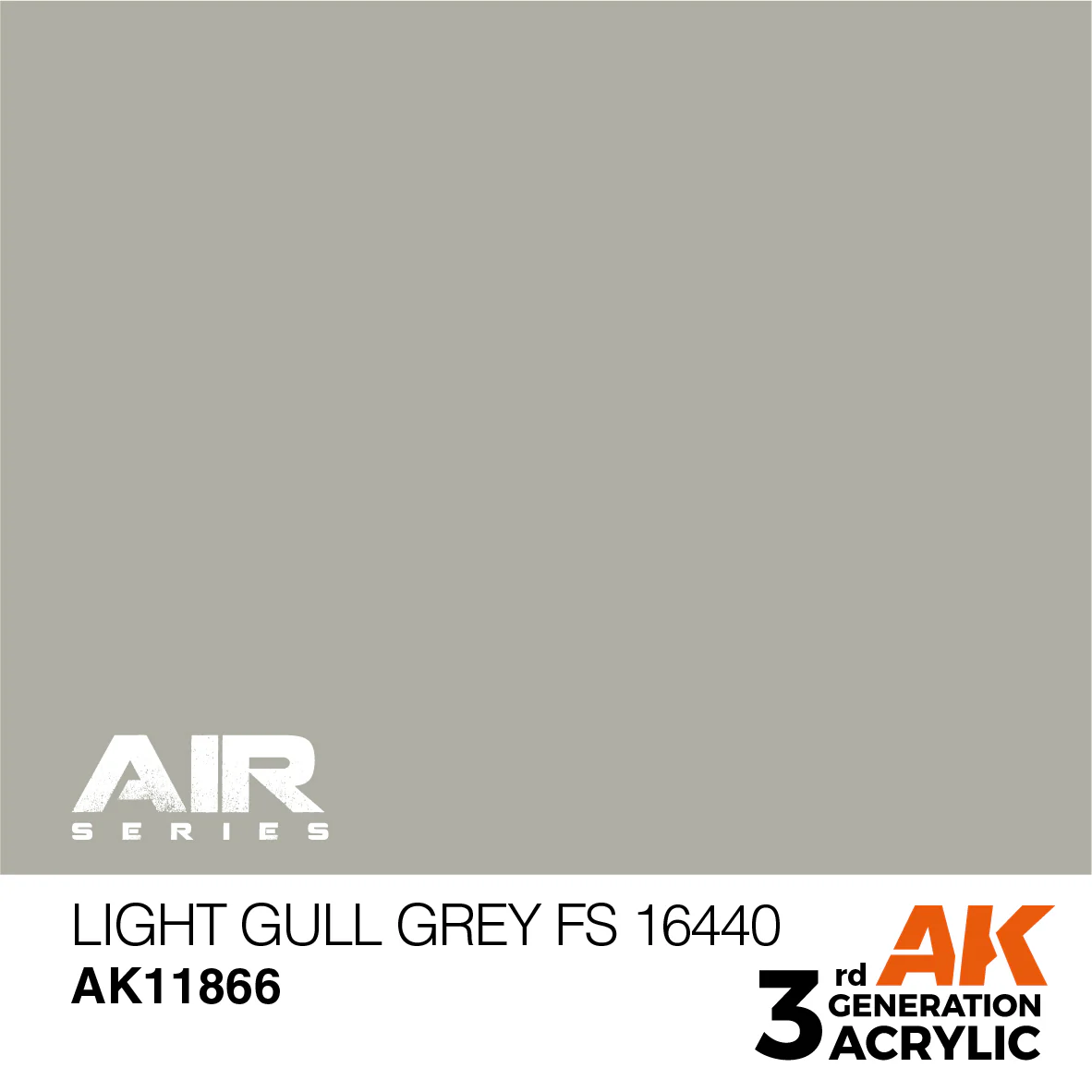 AK Interactive 3rd Gen Light Gull Grey FS 16440 (AK11866) - Image 2