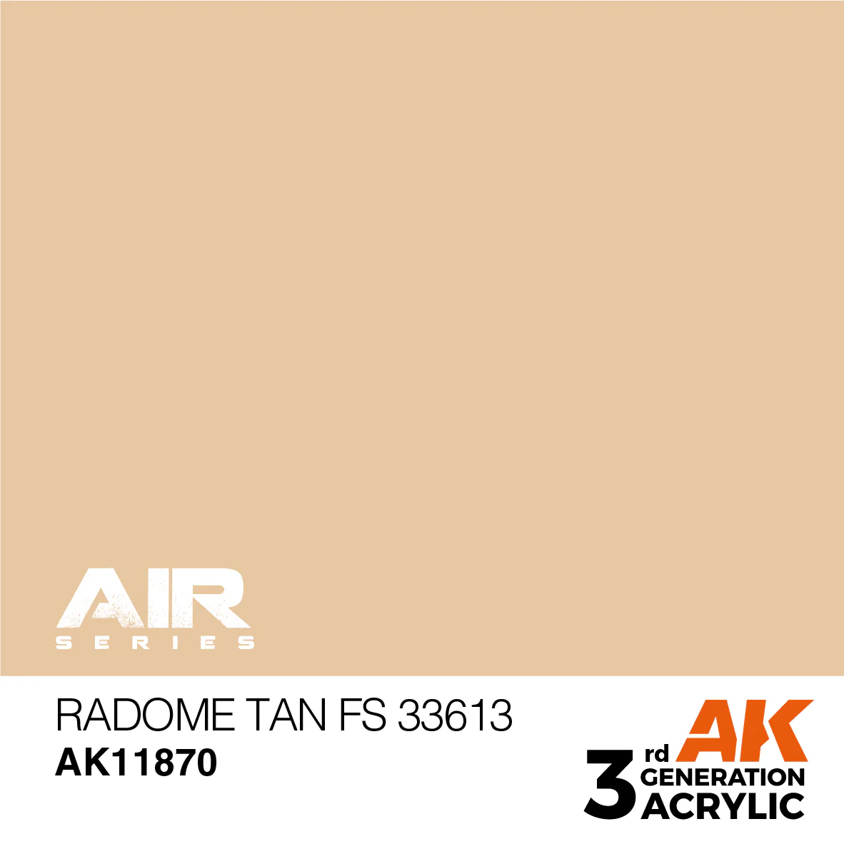 AK Interactive 3rd Gen Radome Tan FS 33613 (AK11870) - Image 2