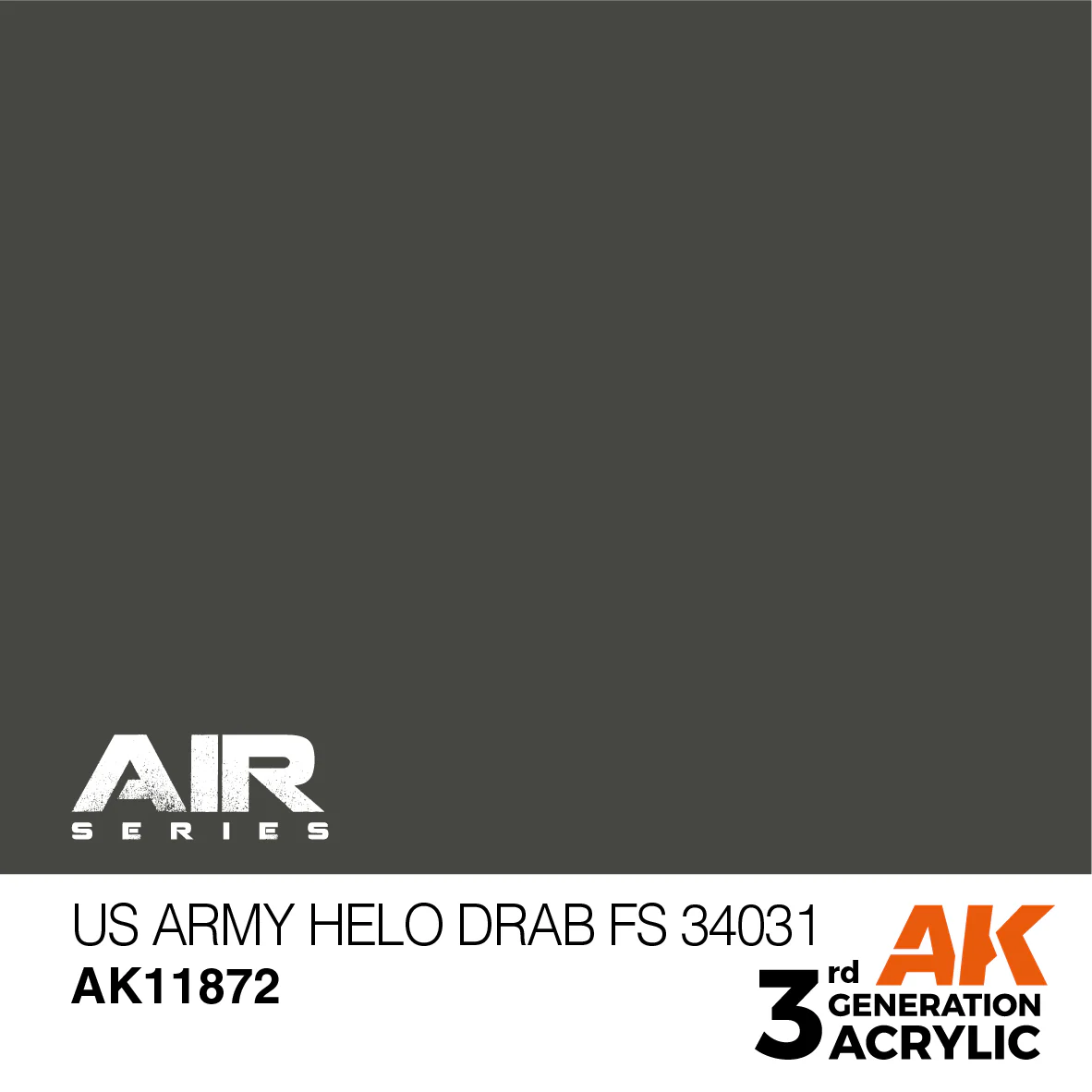 AK Interactive 3rd Gen US Army Helo Drab FS 34031 (AK11872) - Image 2
