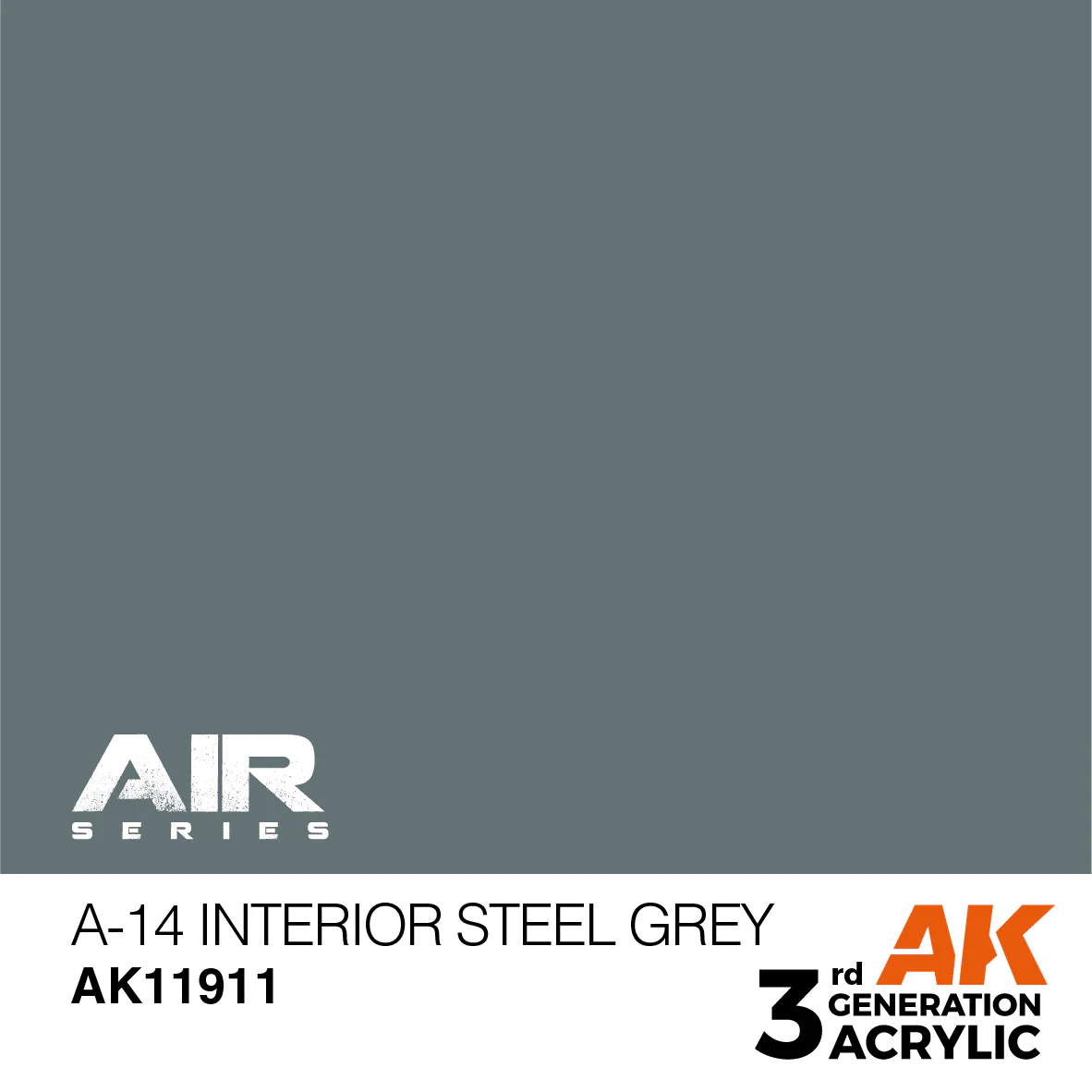 AK Interactive A-14 Interior Steel Grey (AK11911) - Image 2