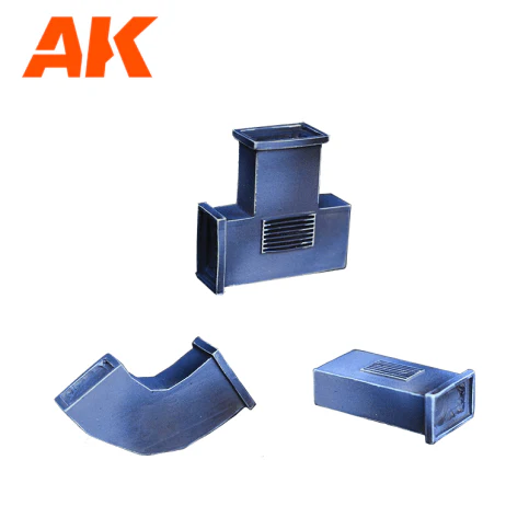 AK Interactive Air Conditioning Wargame Set (Resin 30-35mm) (AK1351) - Image 3