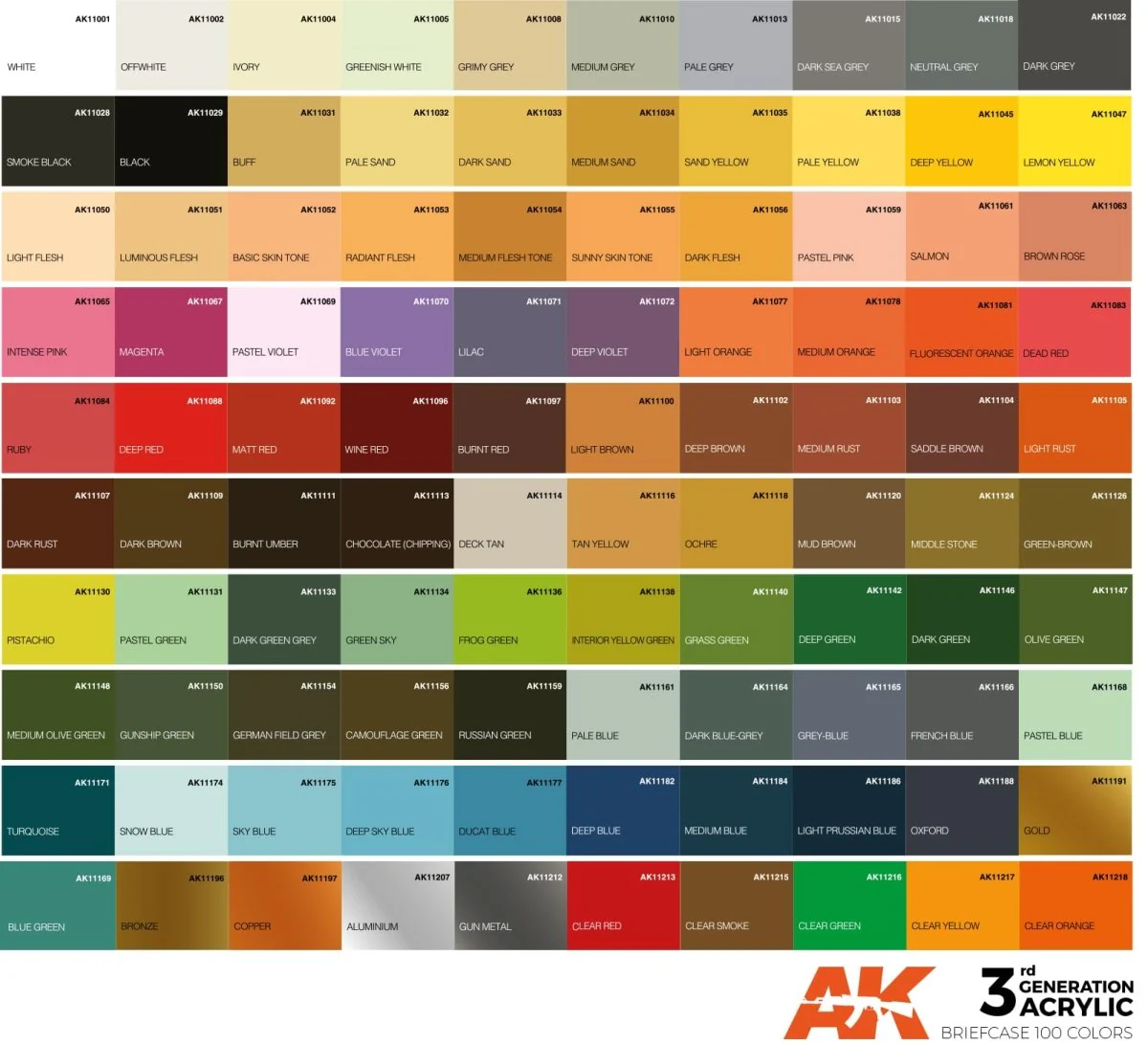 AK Interactive - AK Briefcase 100 3Gen-Colors (AK11702) - Image 4