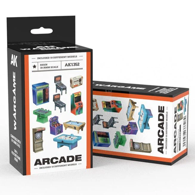 AK Interactive Arcade Wargame Set (Resin 30-35mm) (AK1352)