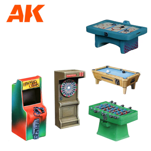AK Interactive Arcade Wargame Set (Resin 30-35mm) (AK1352) - Image 2