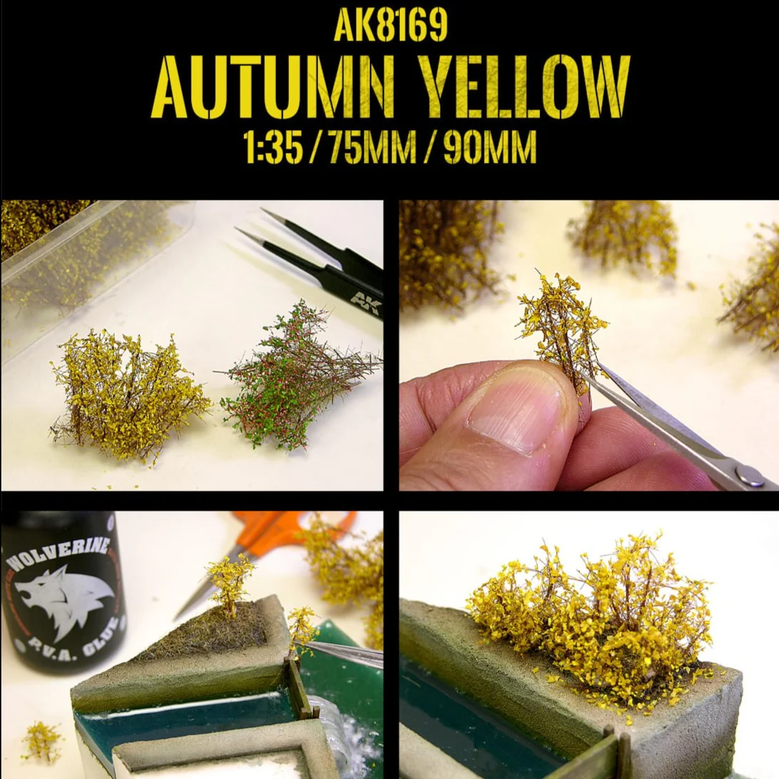 AK Interactive Autumn Yellow Shrubberies (AK8169) - Image 3