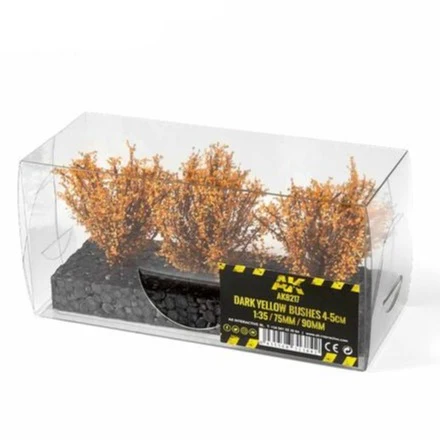 AK Interactive Dark Yellow Bushes 4-6cm -1:35 / 75 Mm / 90 Mm (AK8217)