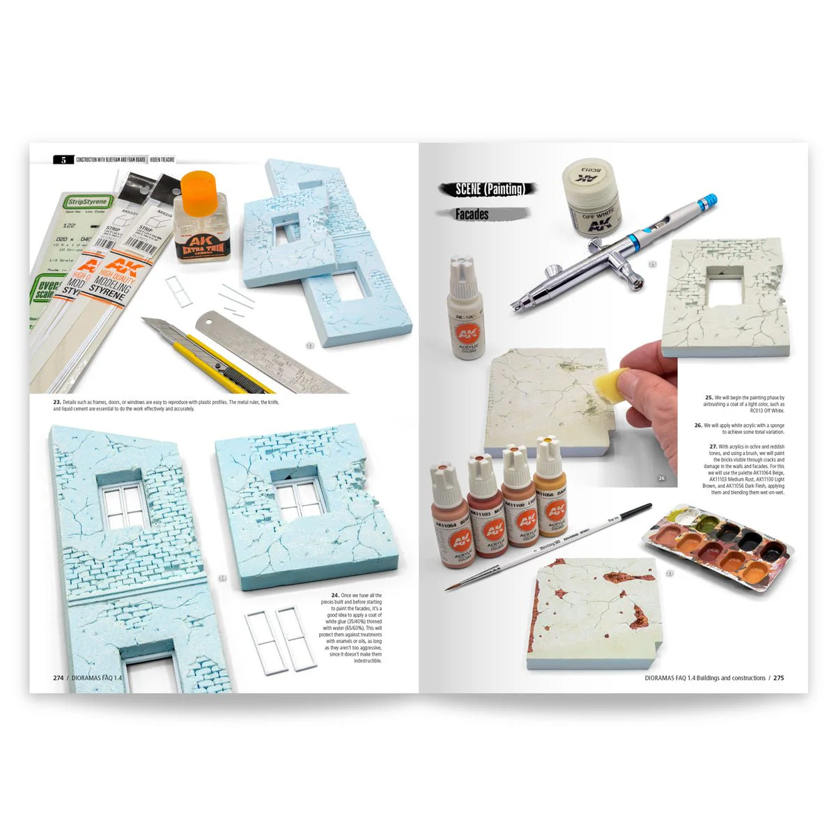 AK Interactive - FAQ Dioramas 1.4 Extension: Buildings and Constructions (AK8500) - Image 13