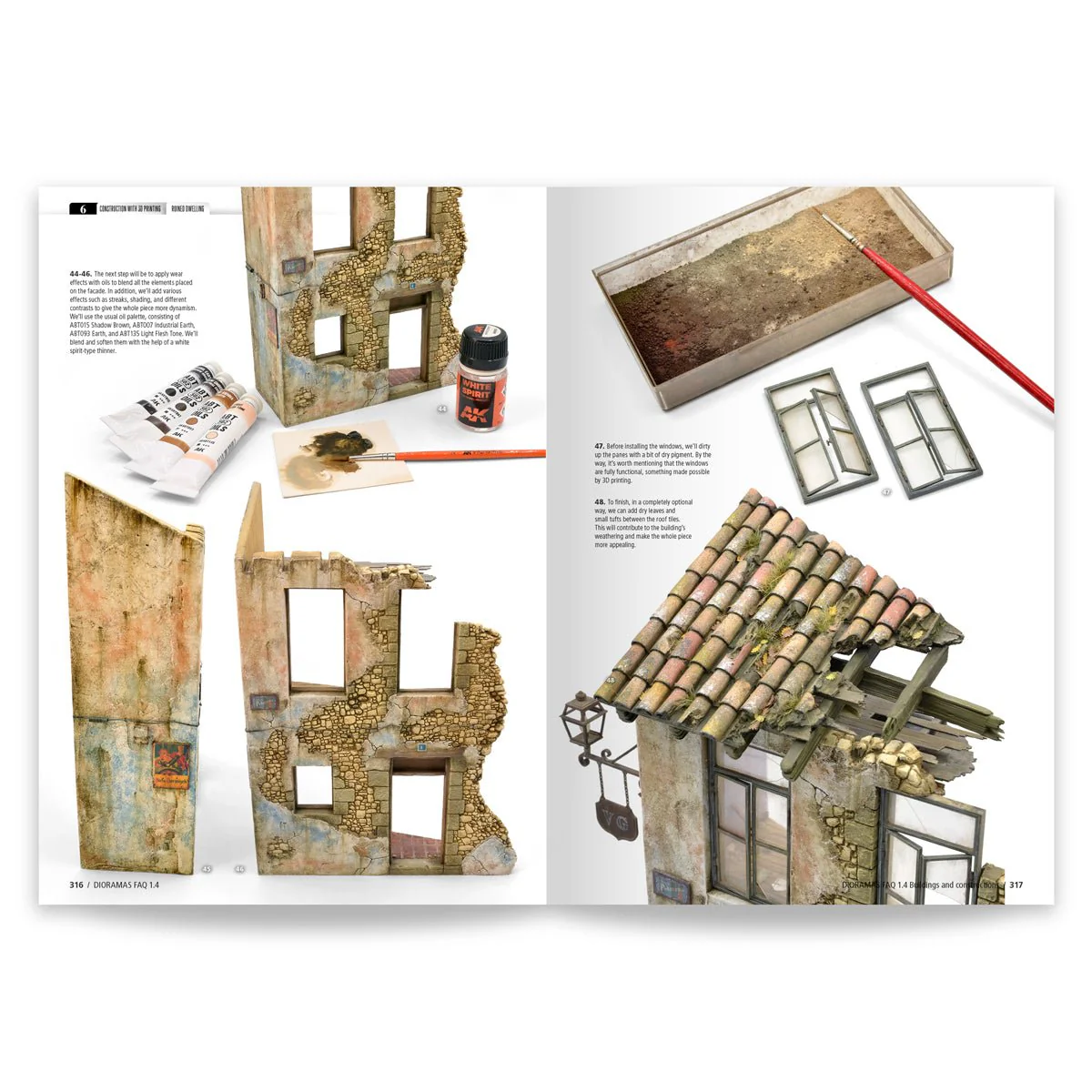 AK Interactive - FAQ Dioramas 1.4 Extension: Buildings and Constructions (AK8500) - Image 16