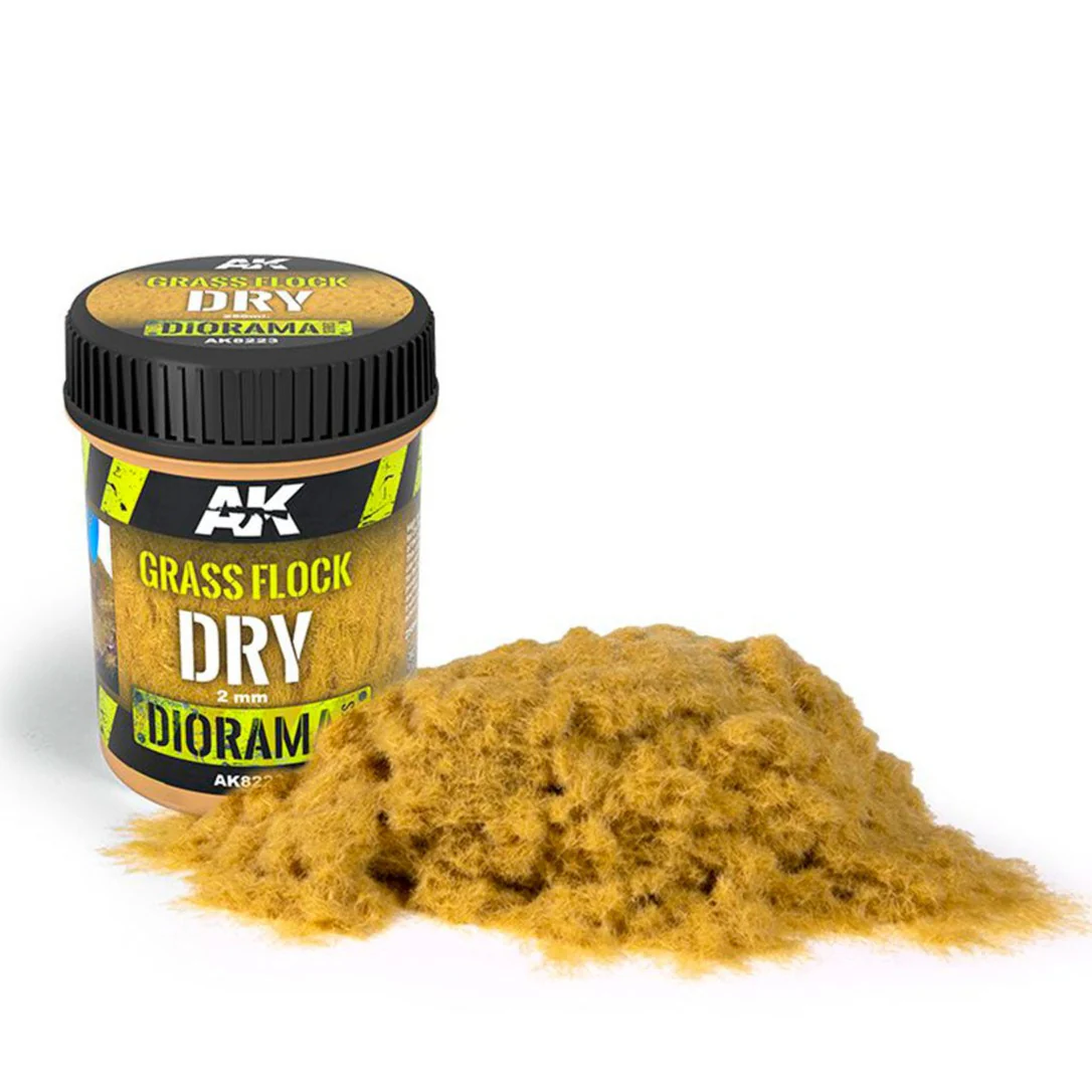 AK Interactive Grass Flock 2mm - Dry (AK8223)