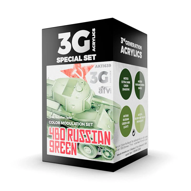 AK Interactive - Modulation 4BO Russian Green 3G (AK11639)