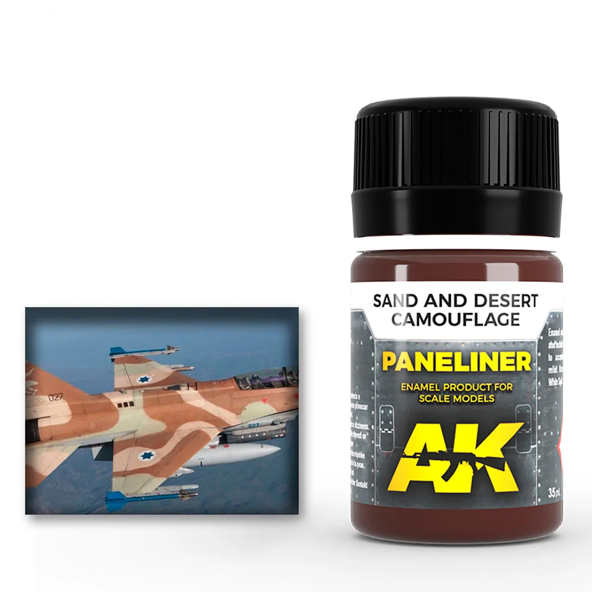 AK Interactive Paneliner for Sand and Desert Camouflage 35ml (AK2073)