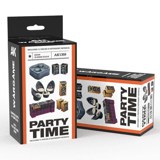 AK Interactive Party Time Wargame Set (Resin 30-35mm) (AK1359)