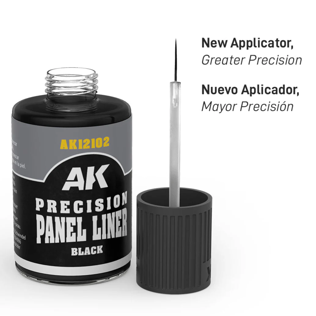 AK Interactive Precision Panel Liner - Black (AK12102) - Image 2