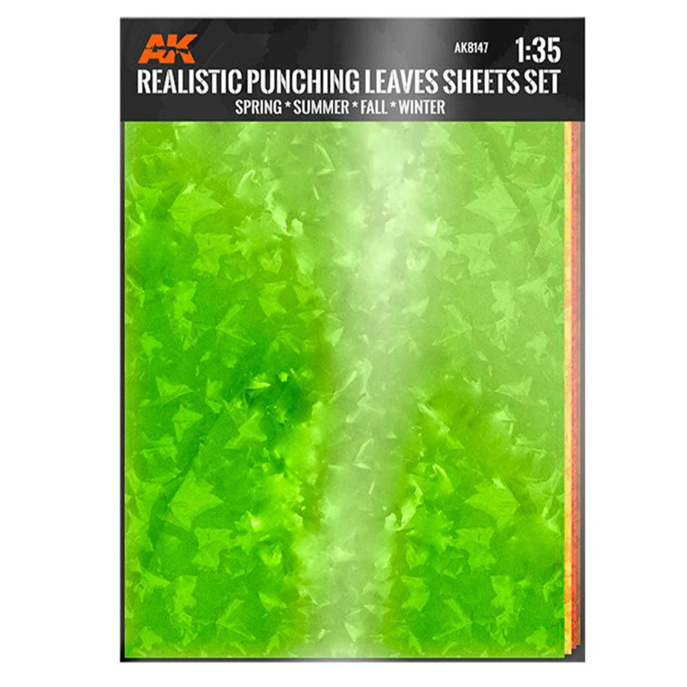 AK Interactive Punching Leaves Sheets Set (AK8147)