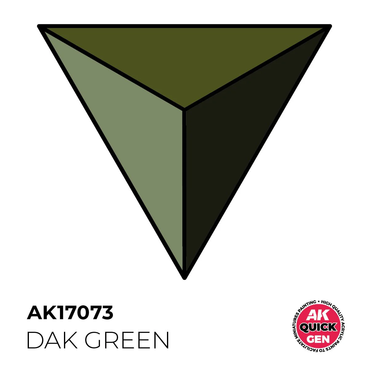 AK Interactive Quick Gen - DAK Green 18ml (AK17073) - Image 2