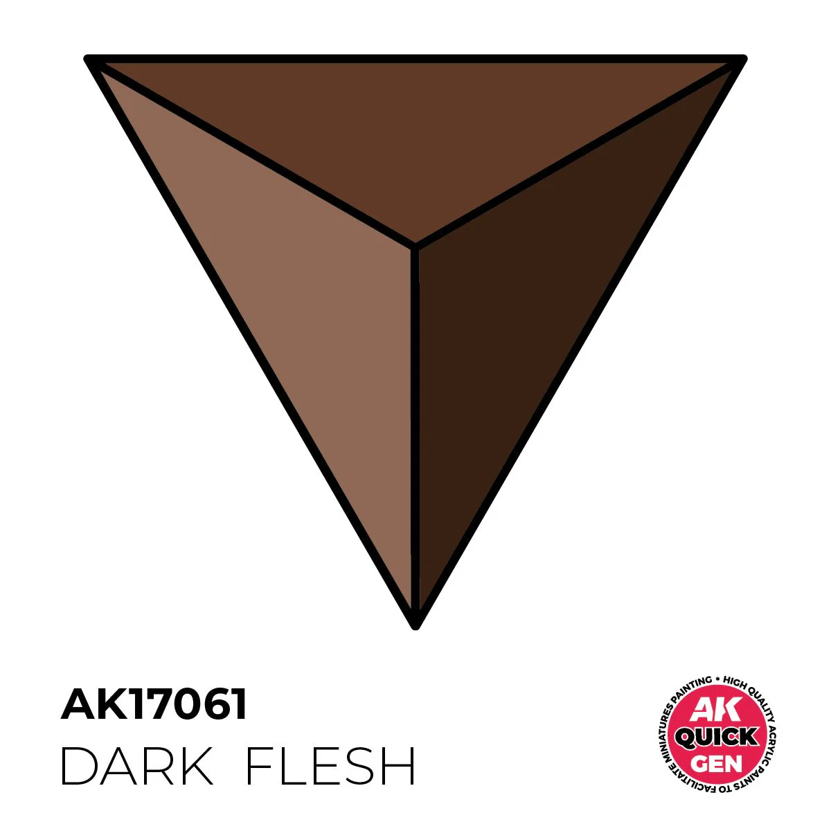 AK Interactive Quick Gen - Dark Flesh 18ml (AK17061) - Image 2